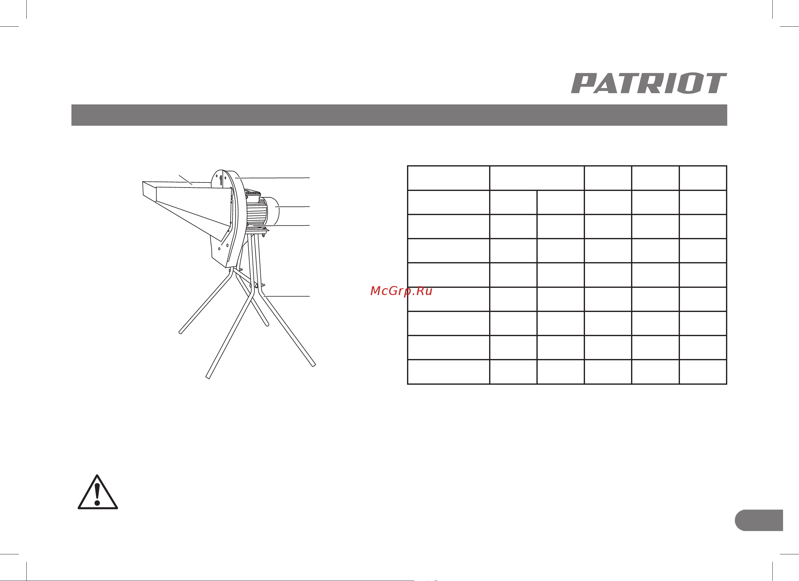 Patriot GR 300 732305630 Инструция онлайн [11/28] 863989