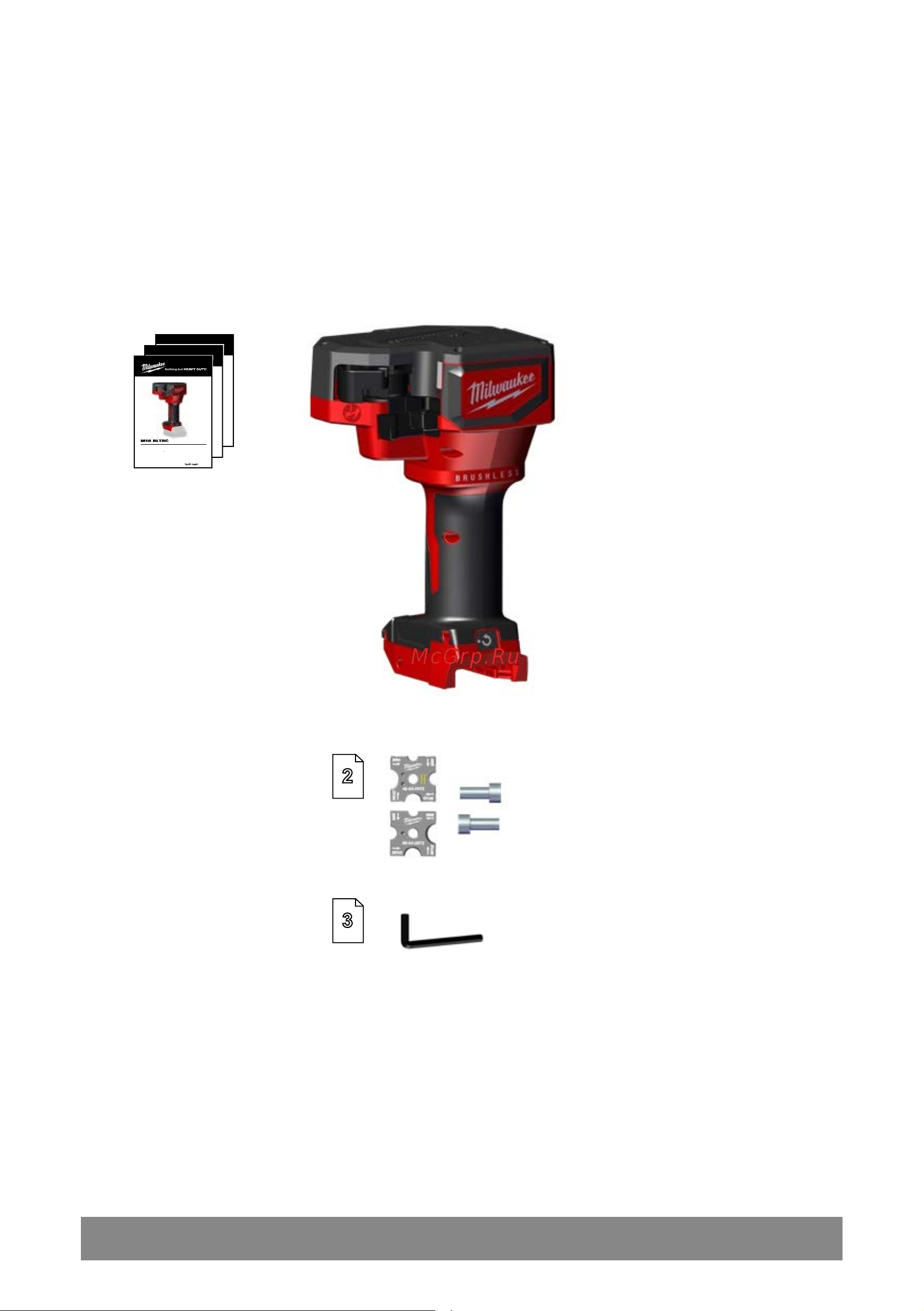Milwaukee M18 BLTRC-0 4933471150 Инструкция к товару онлайн [3/126] 863997