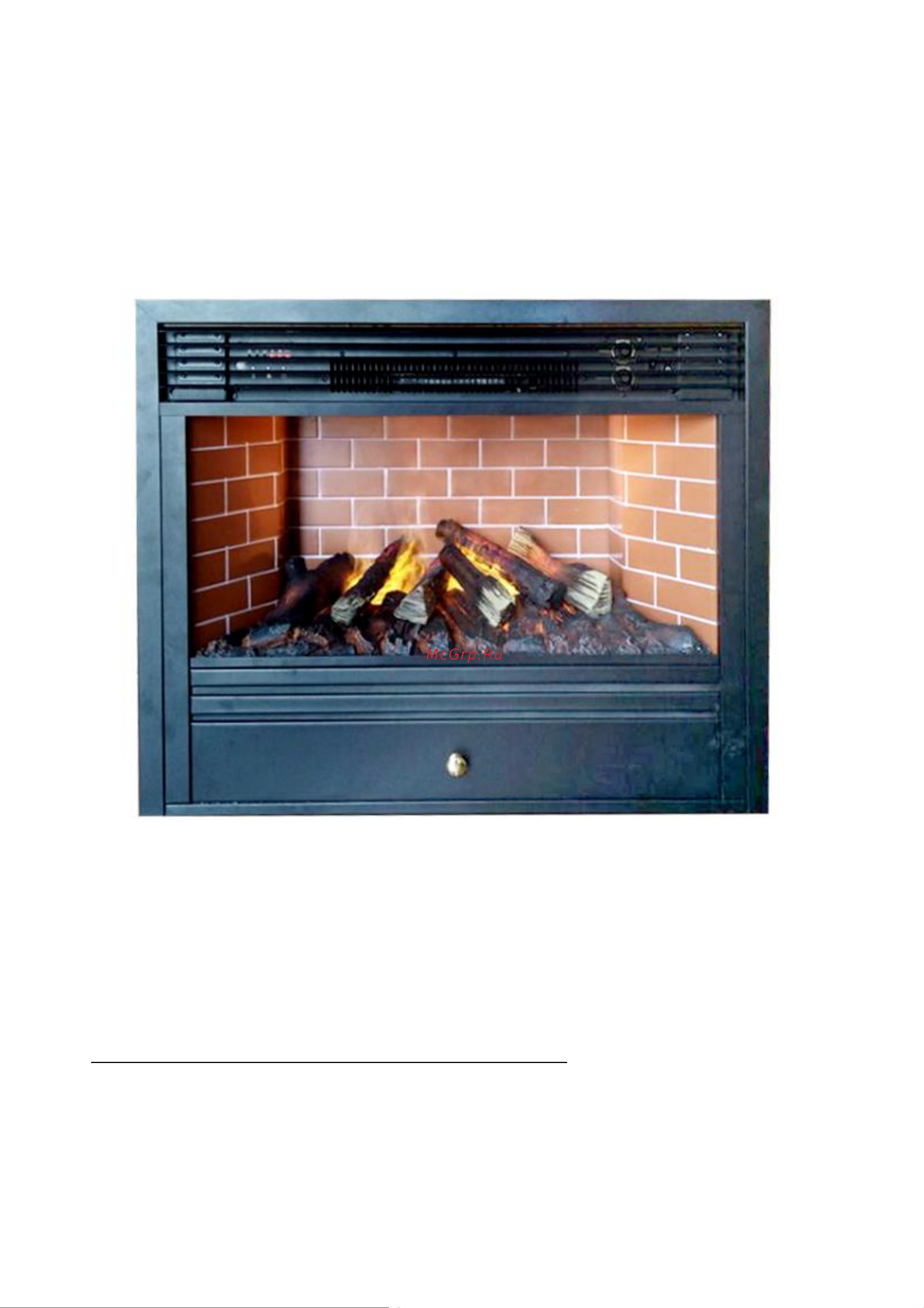 RealFlame California Brick 3D 26+3D Novara 10014148 инструкция для очага онлайн