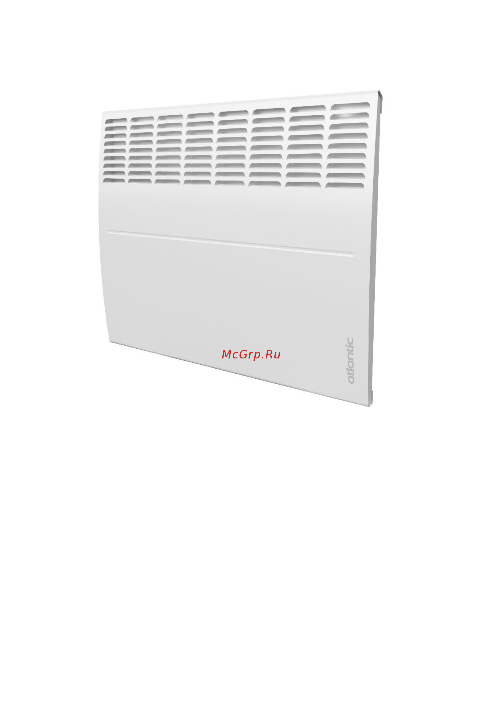 Atlantic F125 1000W 3027 Инструкция онлайн