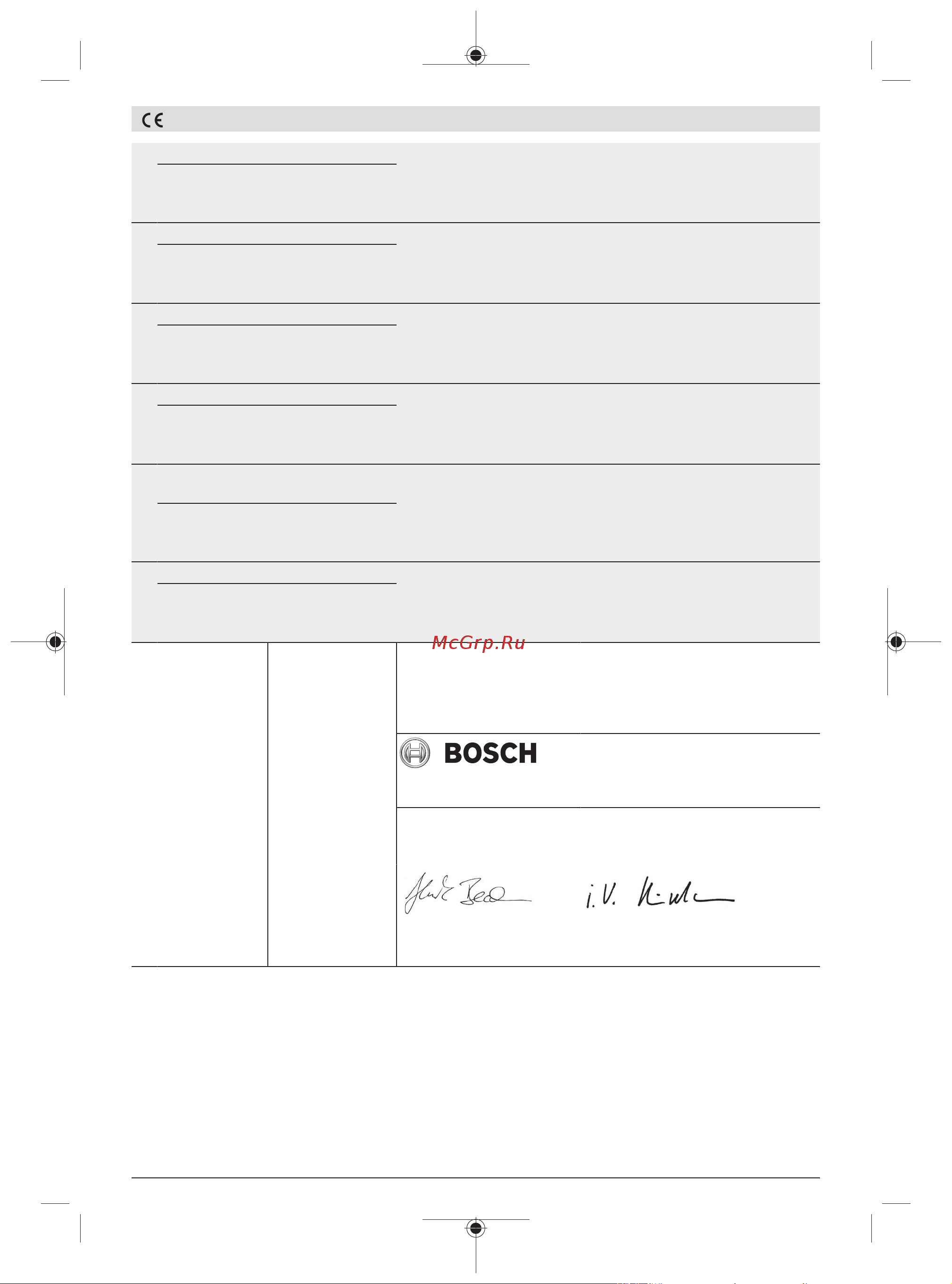 Bosch EXACT 4 0.602.490.437 Инструкция к товару онлайн [337/337] 864071