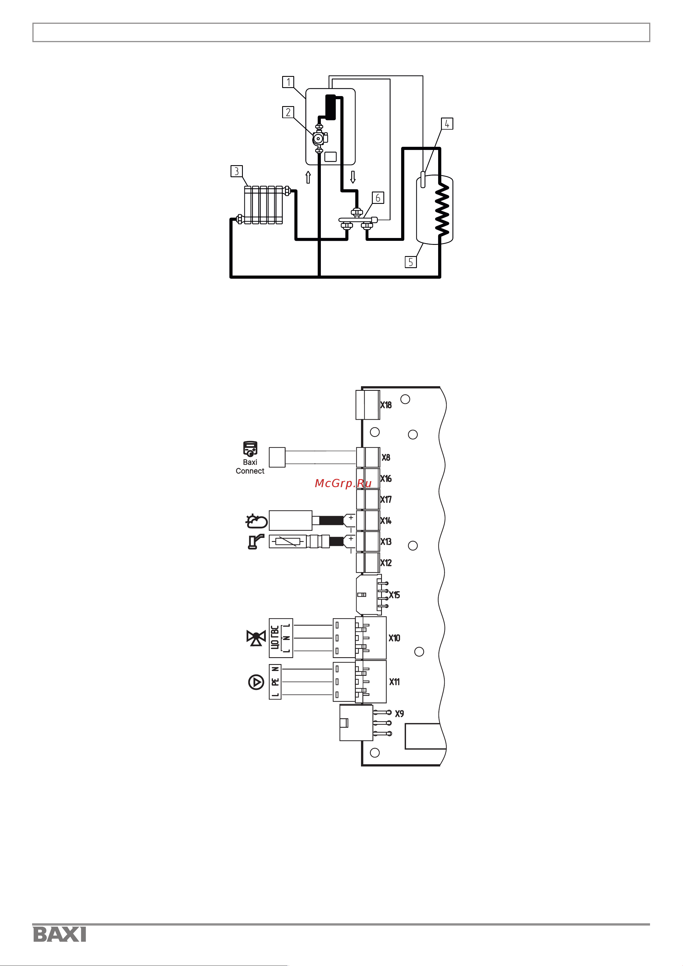 Baxi Electric boiler ampera pro 14 E8403314 Руководство по установке и эксплуатации (паспорт изделия) онлайн [34/84] 864170