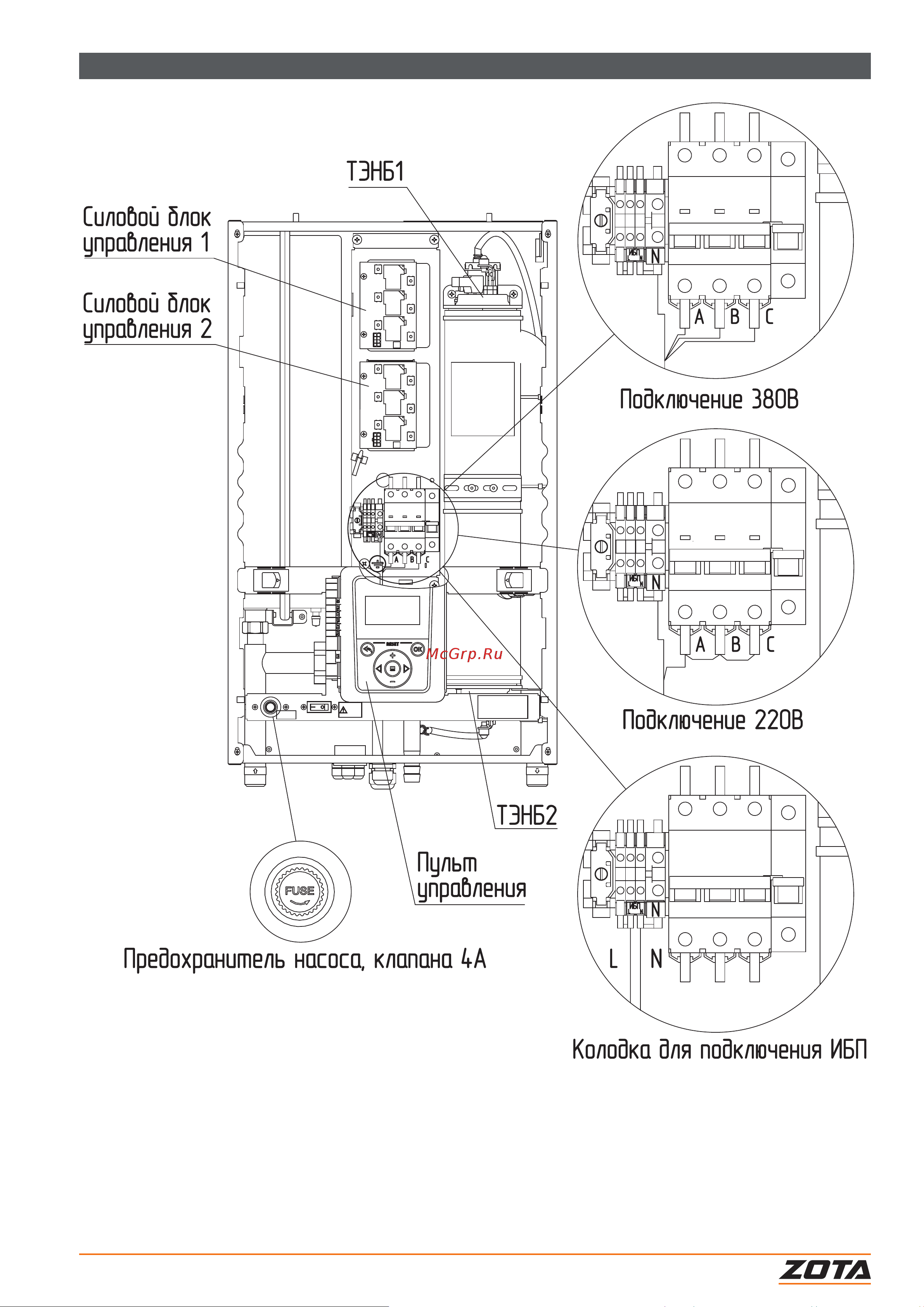 Zota MK-X 6 ZM3468426006 Инструкция к ZOTA ZM3468426015 онлайн [12/28] 864203