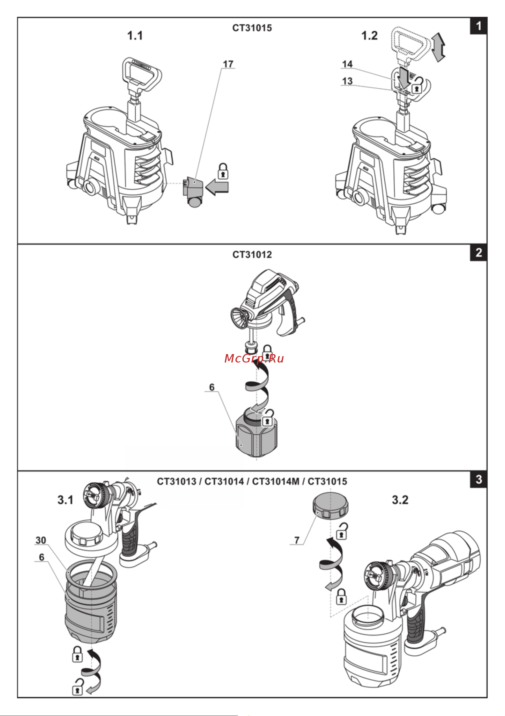 Crown CT31015 Инструкция к товару онлайн [8/168] 864207