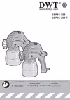 DWT ESP01-250 5.1.12 Электрические инструкция по эксплуатации, характеристики, форум владельцев, отзывы, вопросы и ответы, мануал, описание