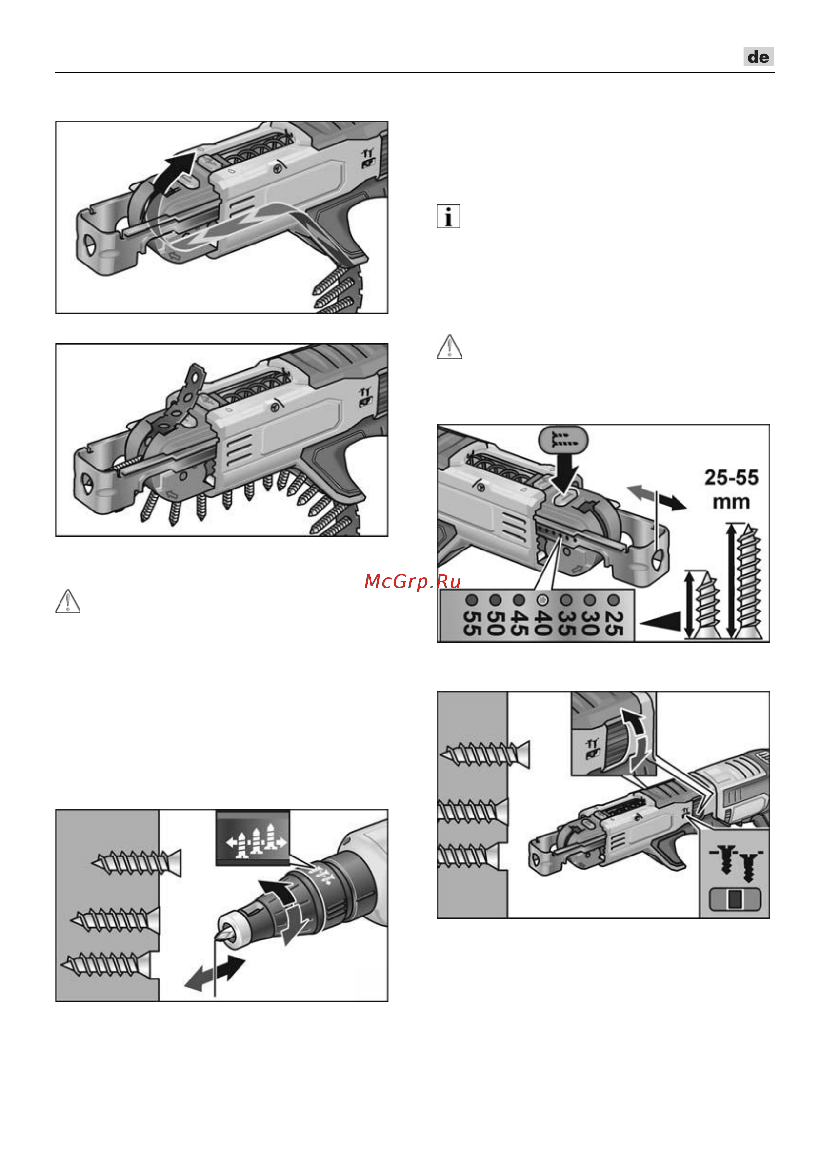 Flex DW 45 18.0-EC C 491276 Инструкция к товару онлайн [11/342] 864223