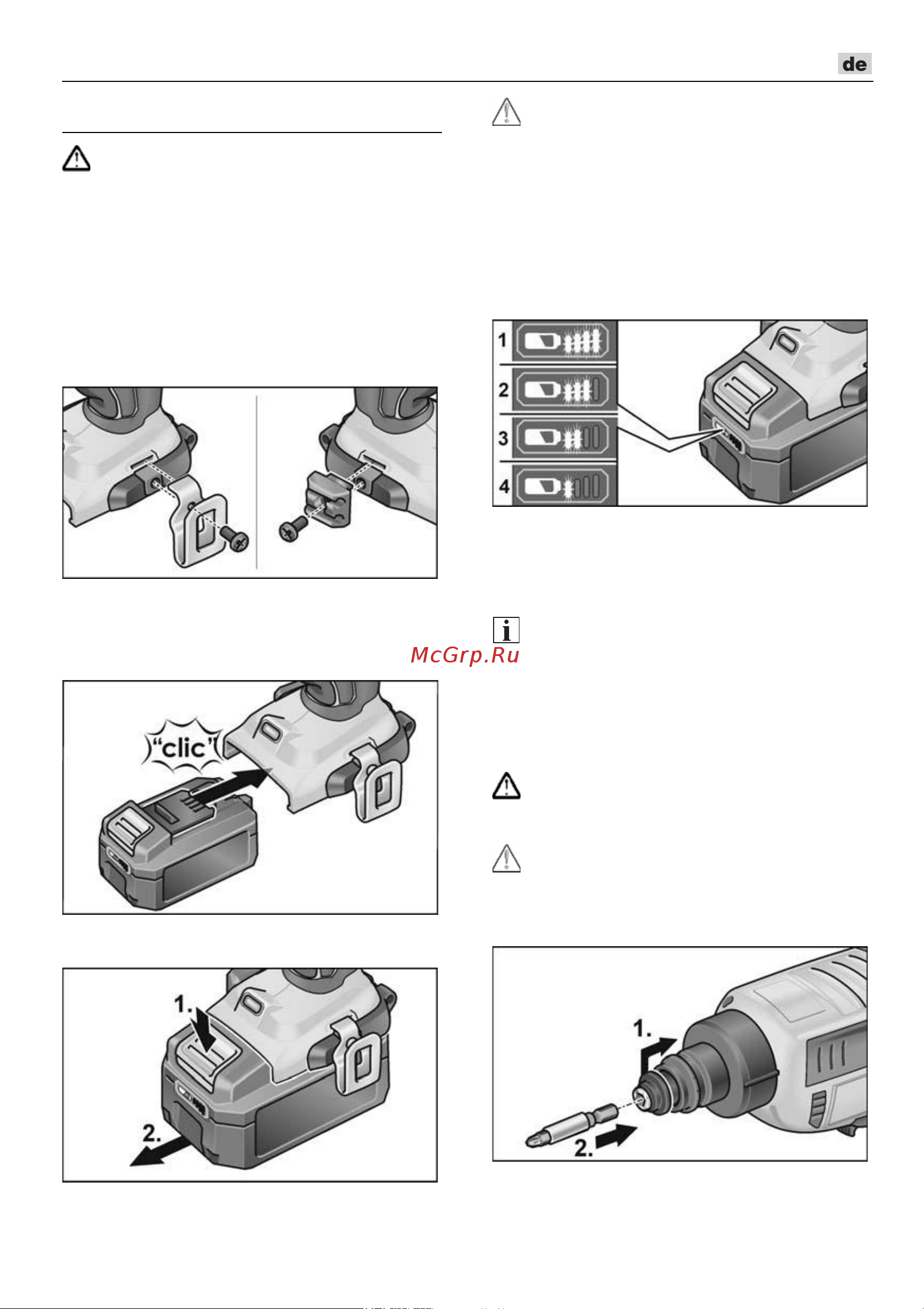 Flex DW 45 18.0-EC C 491276 Инструкция к товару онлайн [9/342] 864223