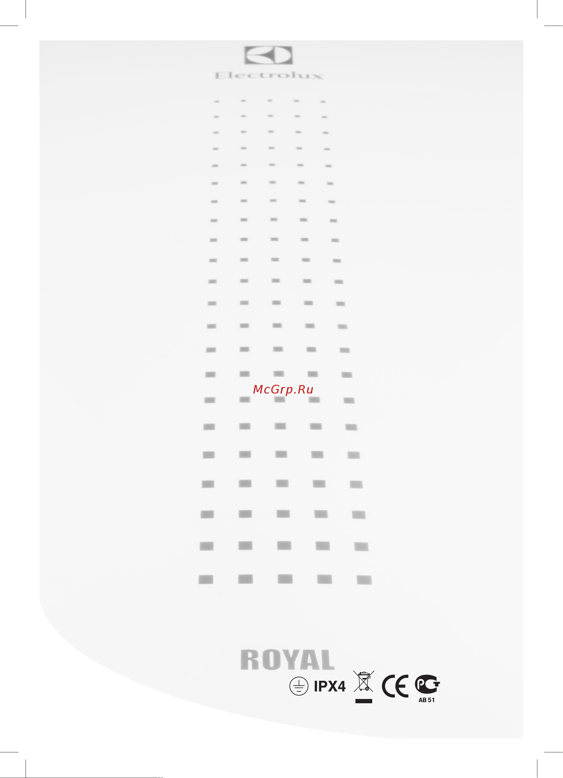 Electrolux EWH 100 Royal H НС-1019731 Инструкция к Electrolux EWH 100 Royal H онлайн [11/11] 864343