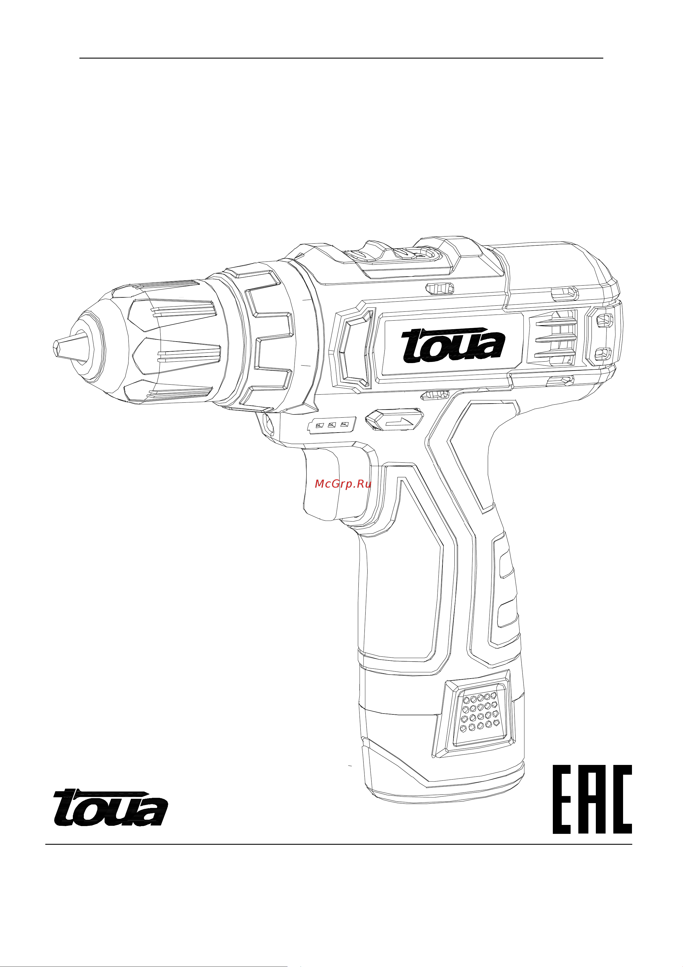Toua DCD120 Инструкция к товару онлайн
