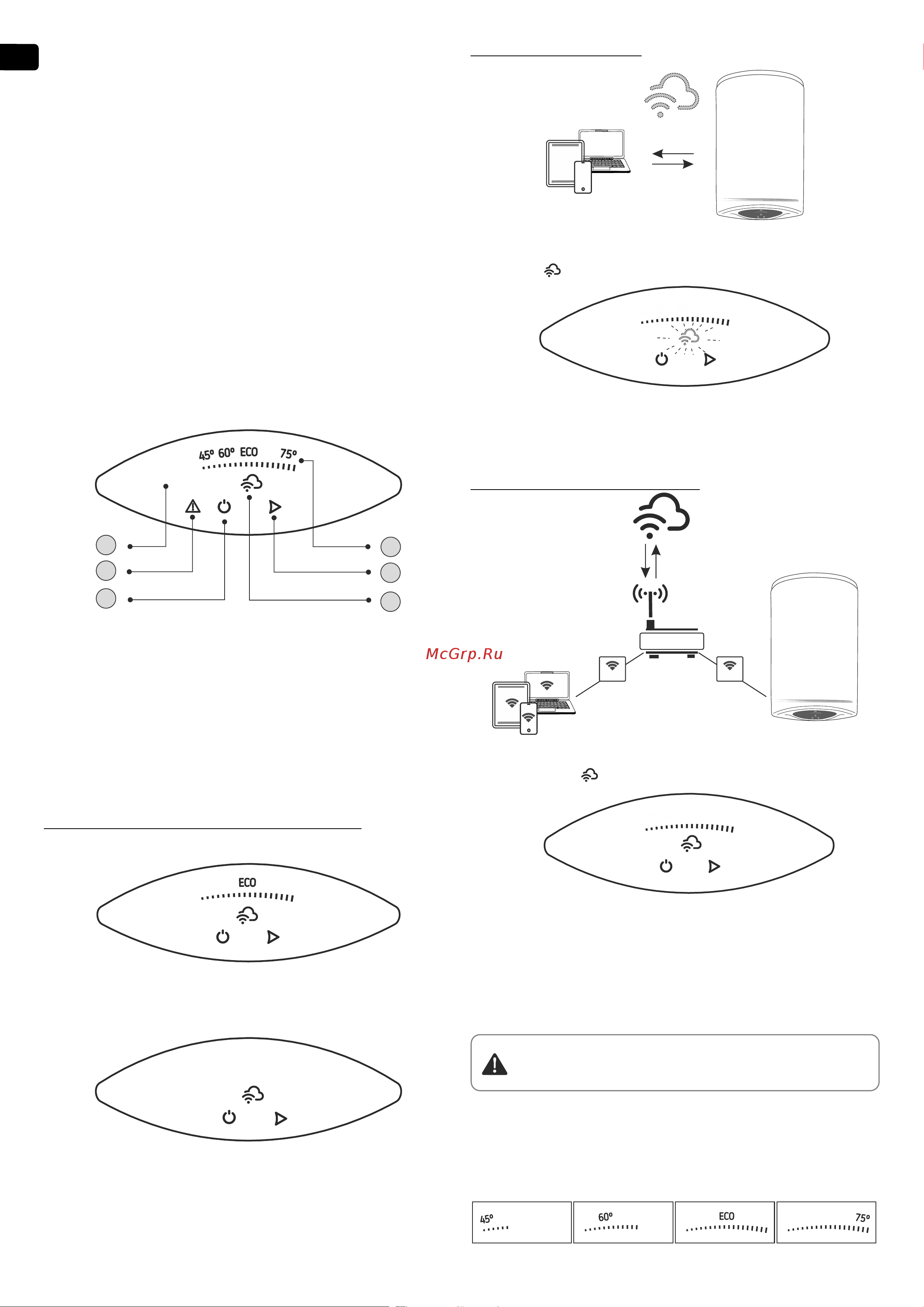 Tesy GCV 1004724D C22 ECW 305084 Инструкция Modeco Cloud онлайн [44/108] 864383