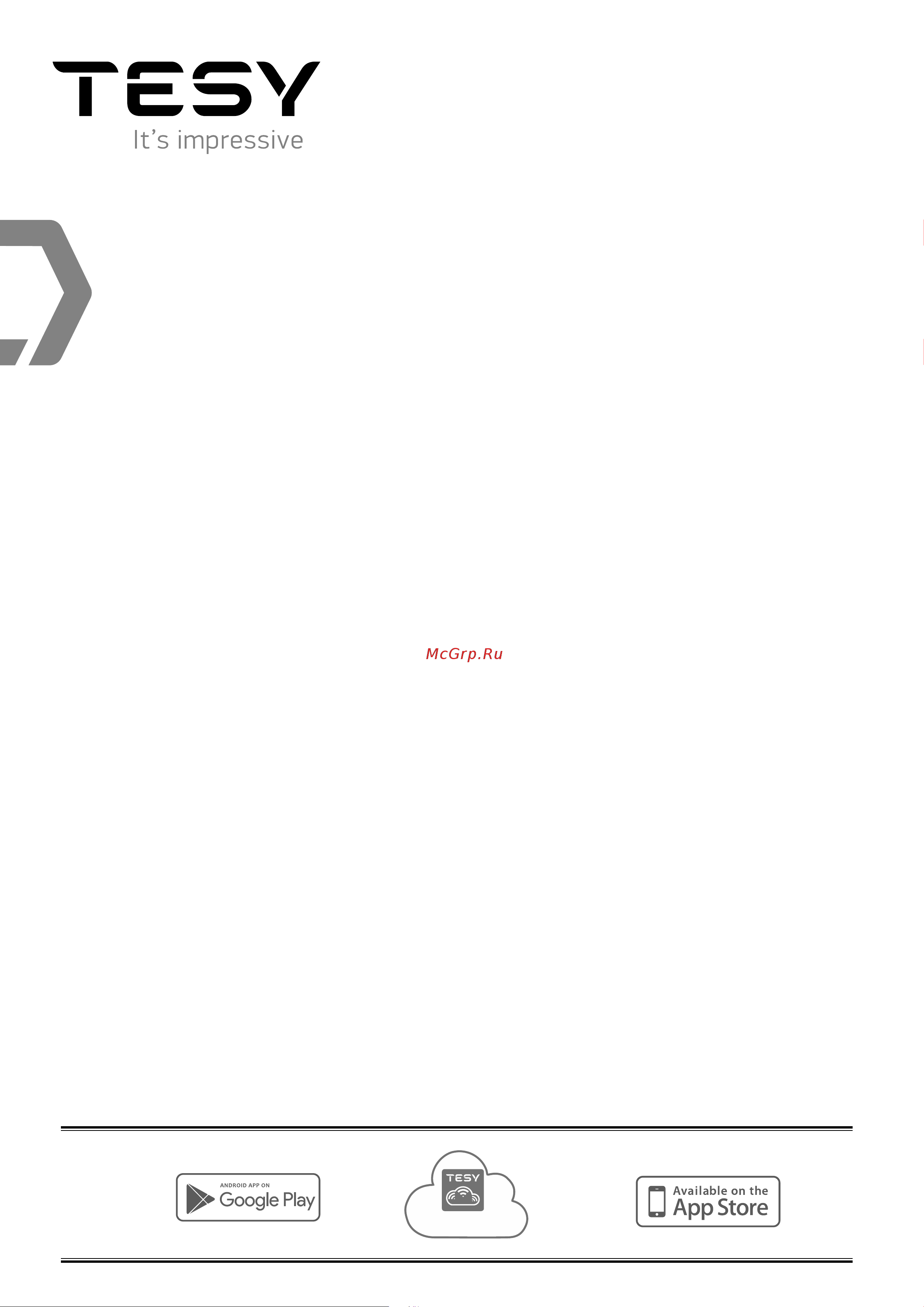 Tesy GCV 1004724D C22 ECW 305084 Руководство по эксплуатации Modeco Cloud онлайн