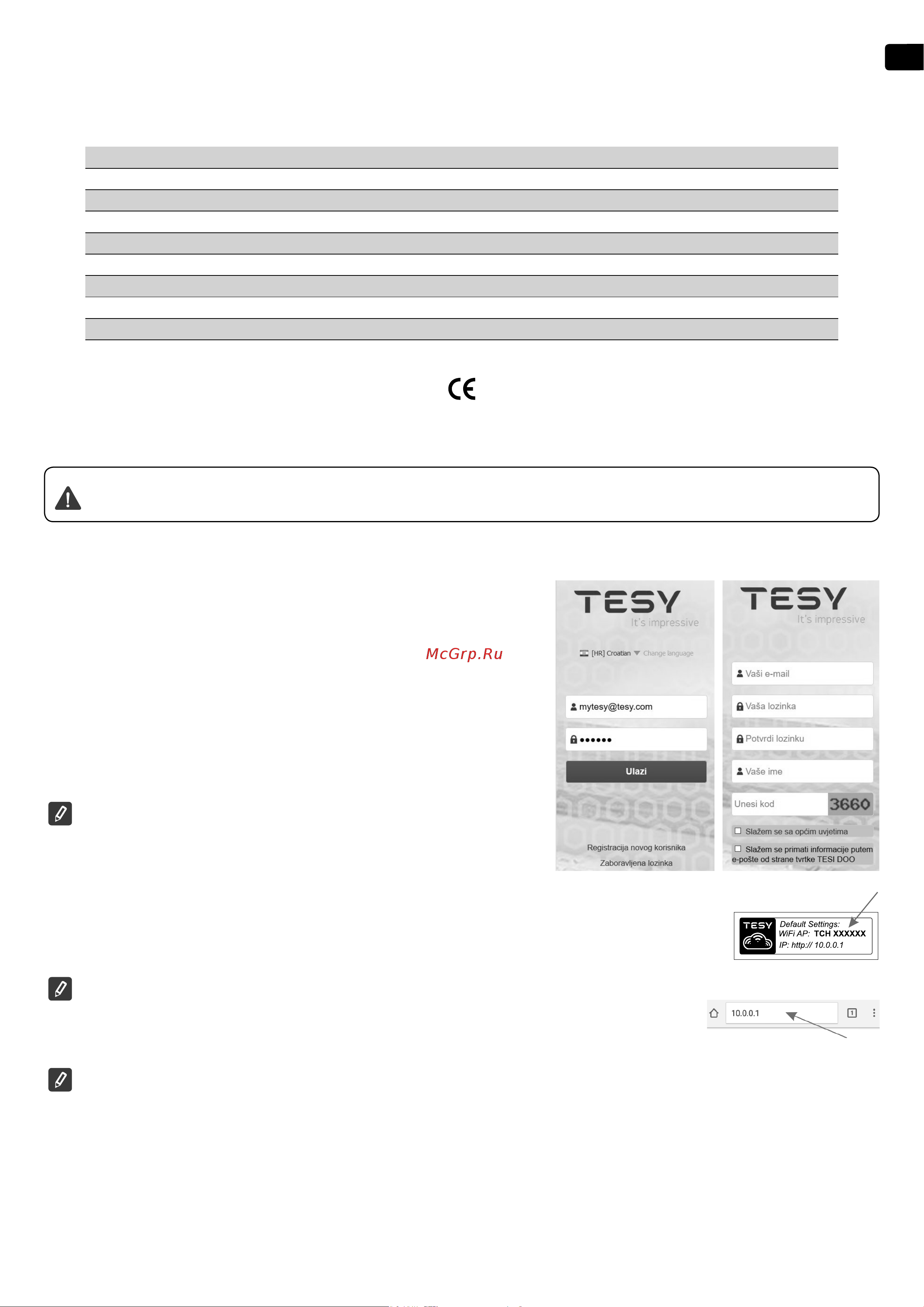 Tesy GCV 1004724D C22 ECW 305084 Подключение к Интернету онлайн [47/108] 864383