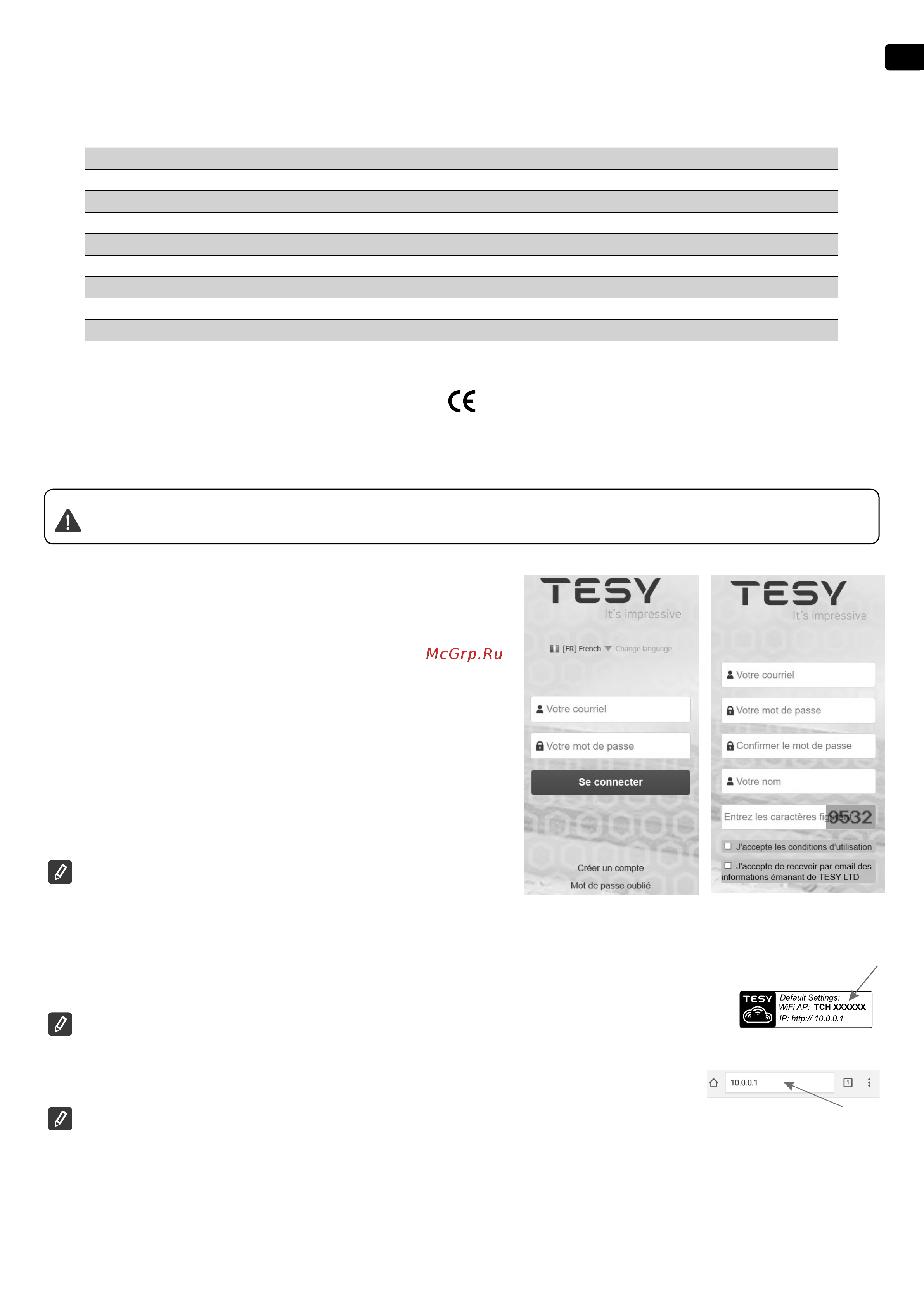 Tesy GCV 1004724D C22 ECW 305084 Подключение к Интернету онлайн [79/108] 864383