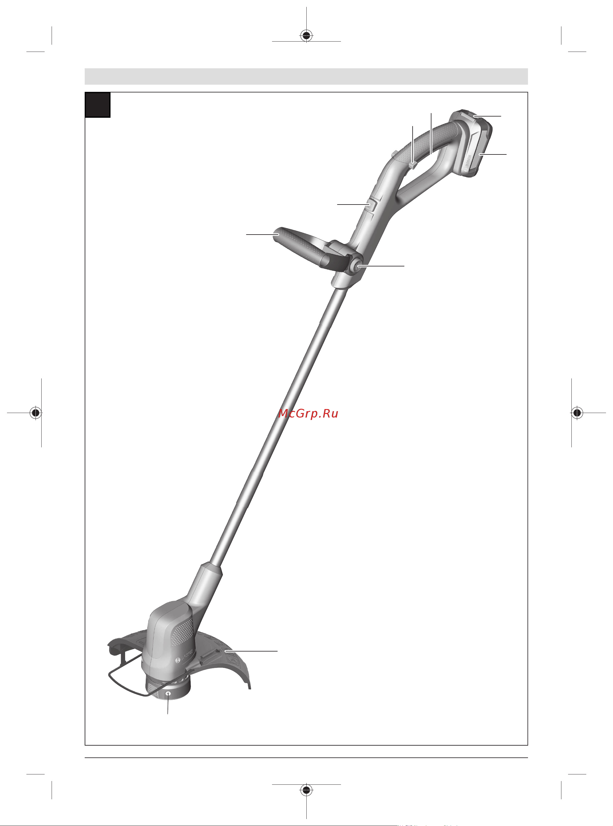 Bosch EasyGrassCut 18V-230 06008C1A03 Инструкция к товару онлайн [431/440] 864576