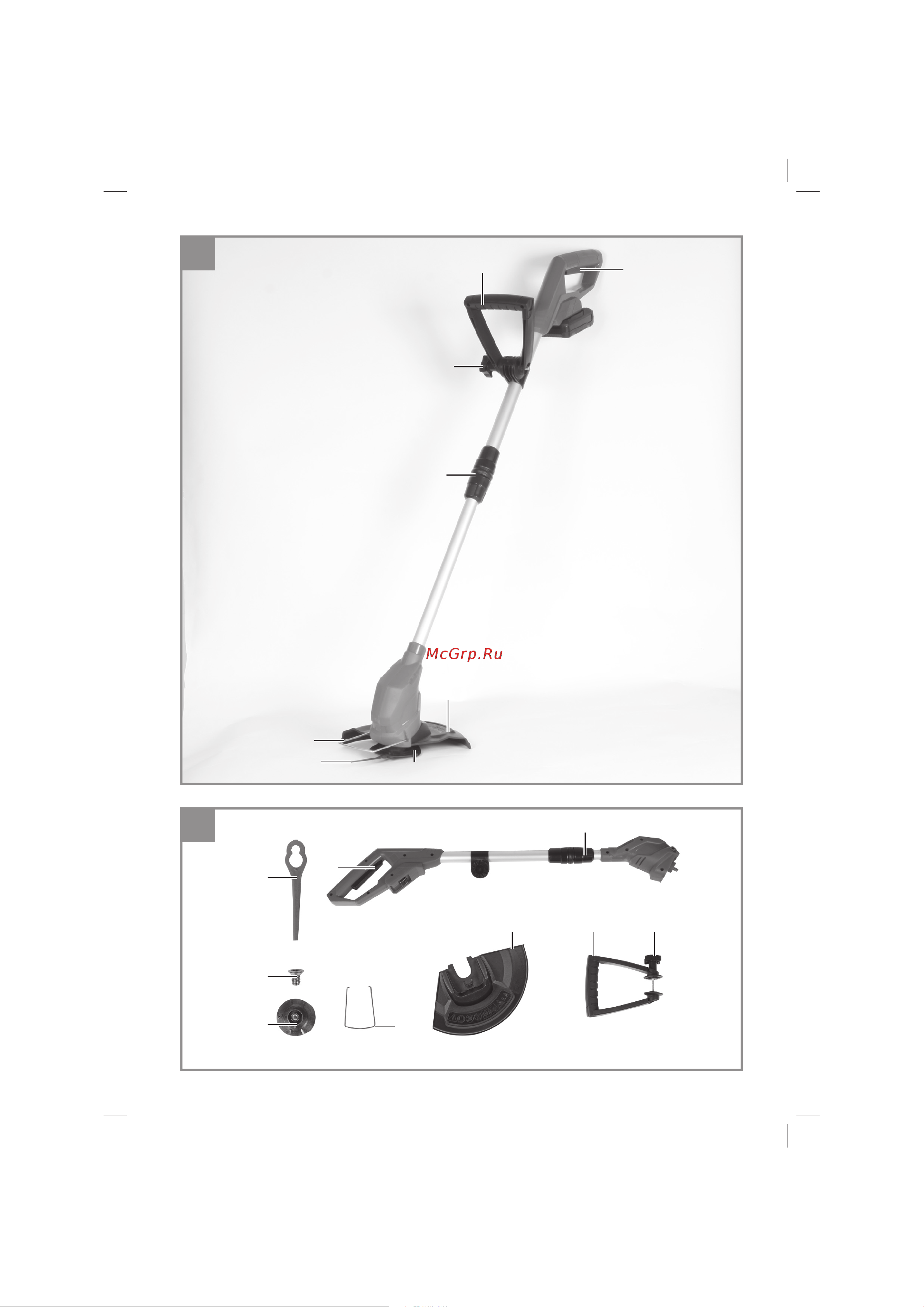 Einhell PXC GC-CT 18/24 Li-solo 3411123 Инструкция к товару онлайн [2/18] 864660