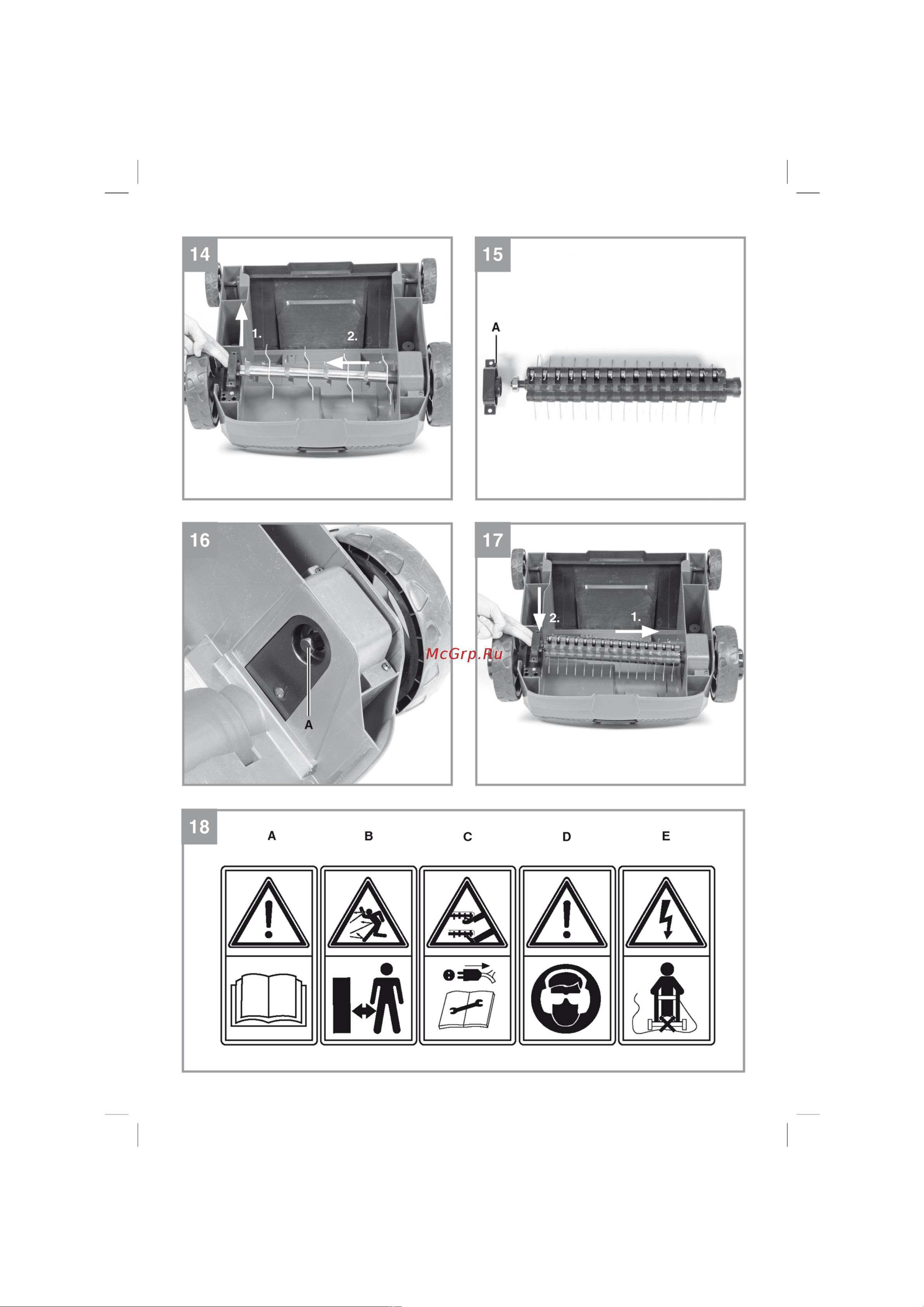 Einhell GC-SA 1231-1 1200 Вт 3420640 Инструкция онлайн [5/14] 864689