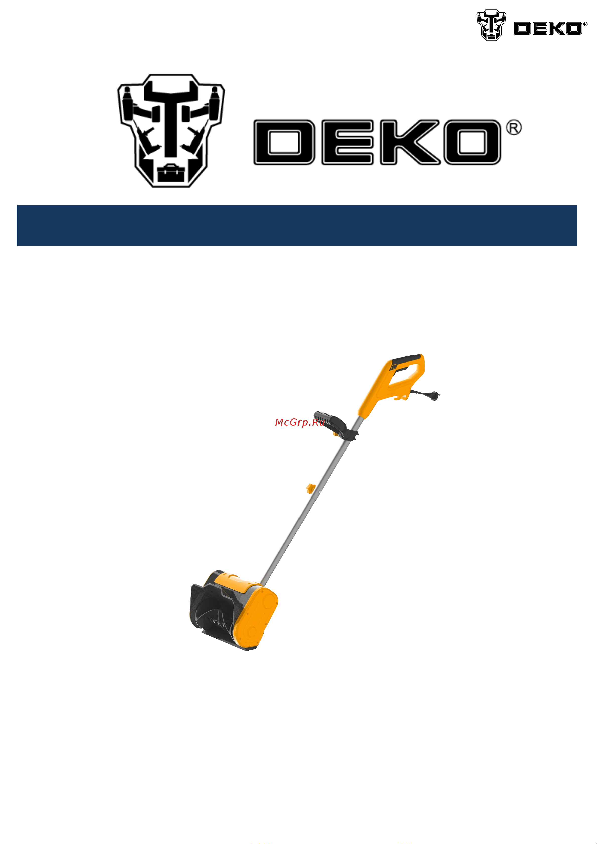Deko ST1500 082-0016 Инструкция по эксплуатации онлайн