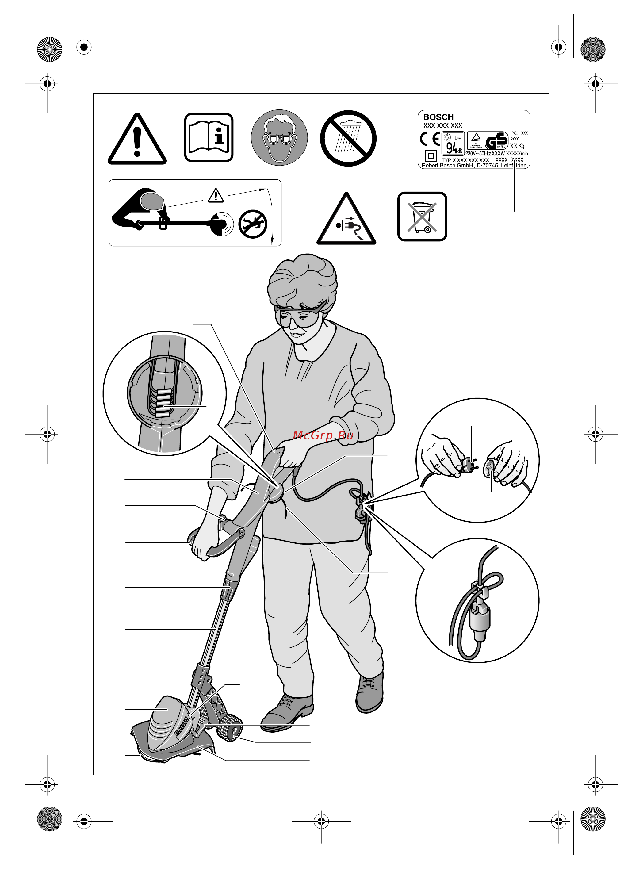 Bosch ART 26 Combitrim 0.600.878.C00 Инструкция к Bosch ART 26 Combitrim 0600878C00 онлайн [3/101] 864781