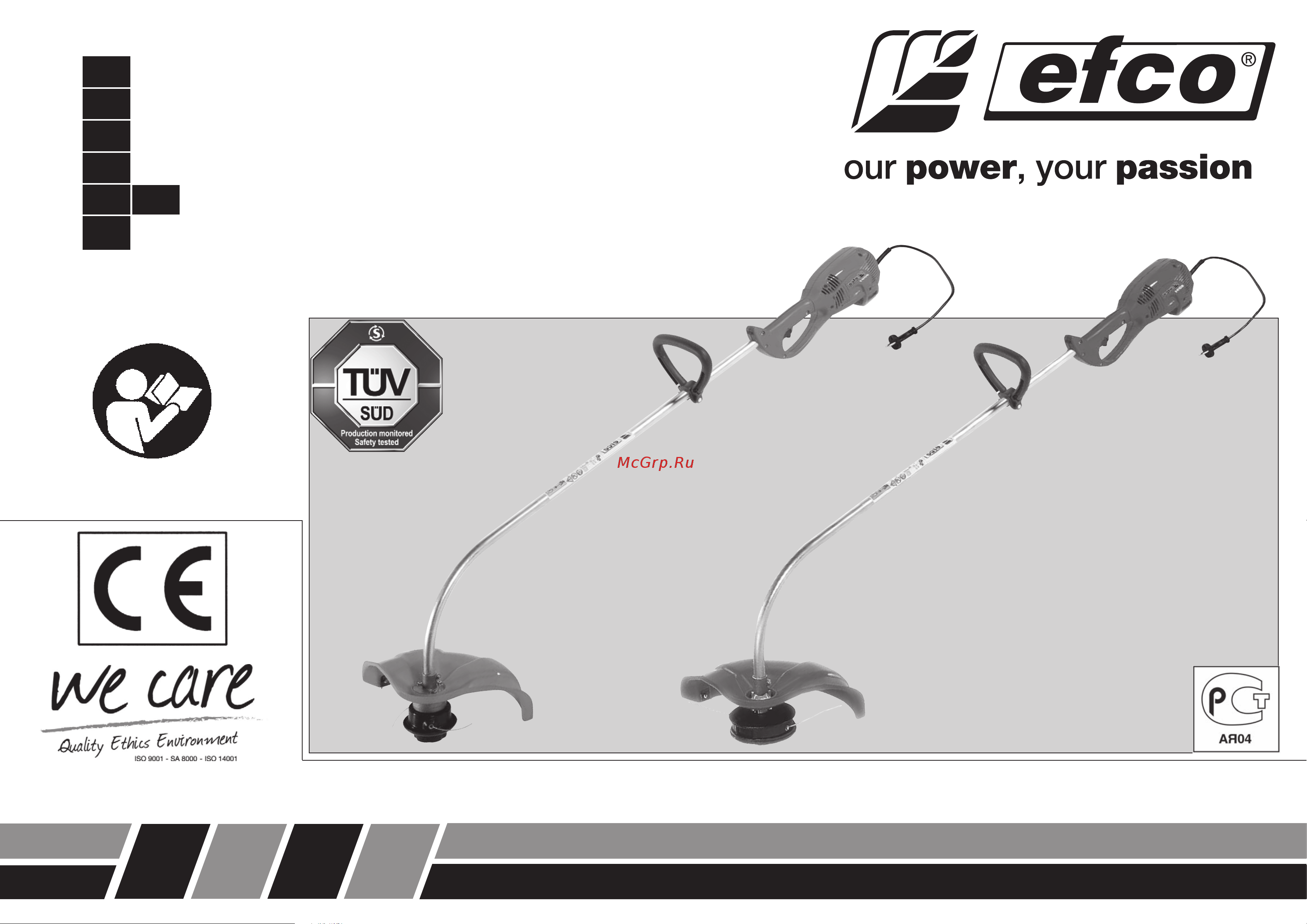 Efco 8061 E 60049012A-CD Инструкция к Efco 8061 E 60049012A-CD онлайн