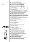 Stiga SGT 600 252060002/14 Инструкция к STIGA SGT 600 252060002/14