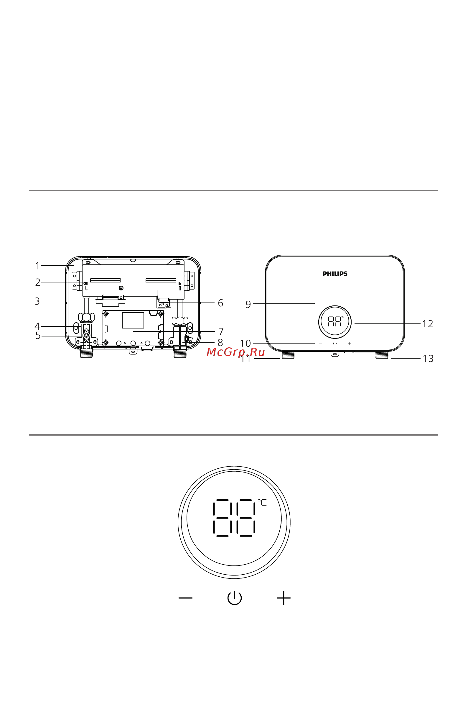 Philips AWH1053/51(55LA) Руководство по эксплуатации онлайн [7/28] 864940