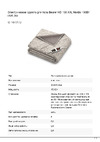 Beurer HD 150 XXL Nordic 150 Вт 431.05 1673172 Инструкция к товару