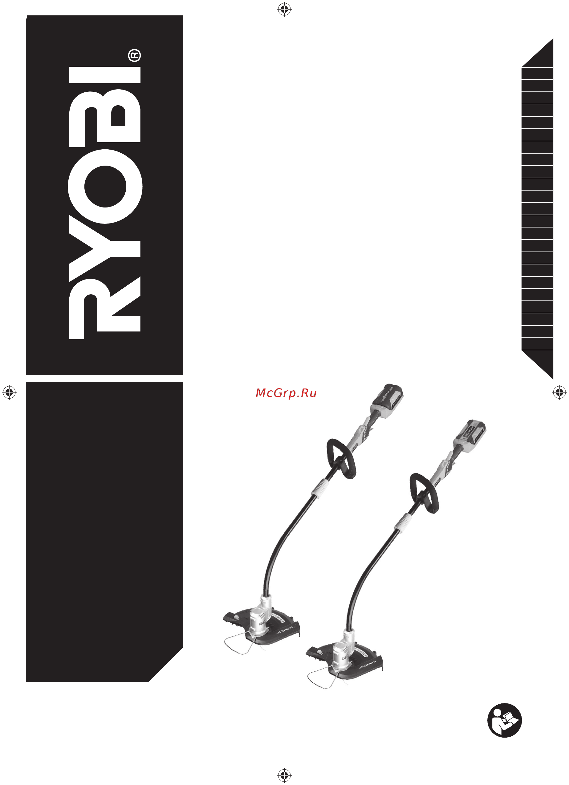 Ryobi MAX POWER RLT36C3325 5133002107 Инструкция к Ryobi RLT36C3325 3002107 онлайн