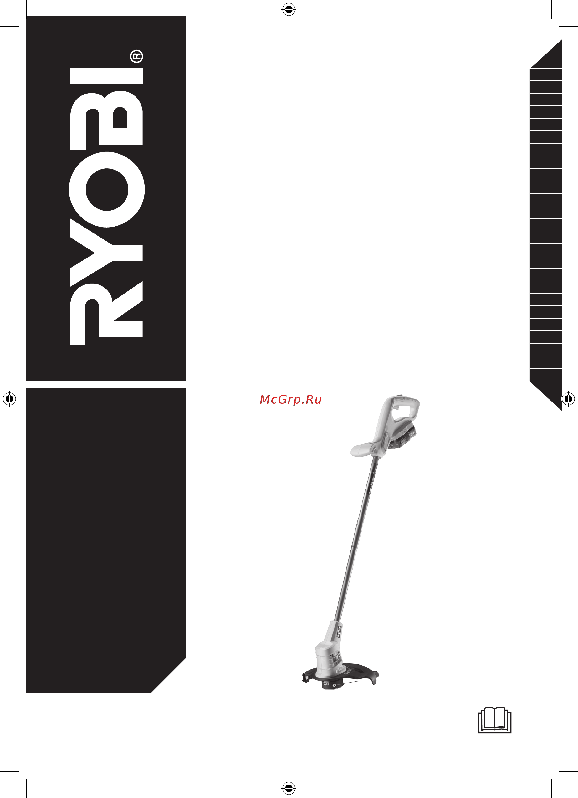 Ryobi ONE+ RLT1825M13S 5133003723 Инструкция к Ryobi 25 см онлайн