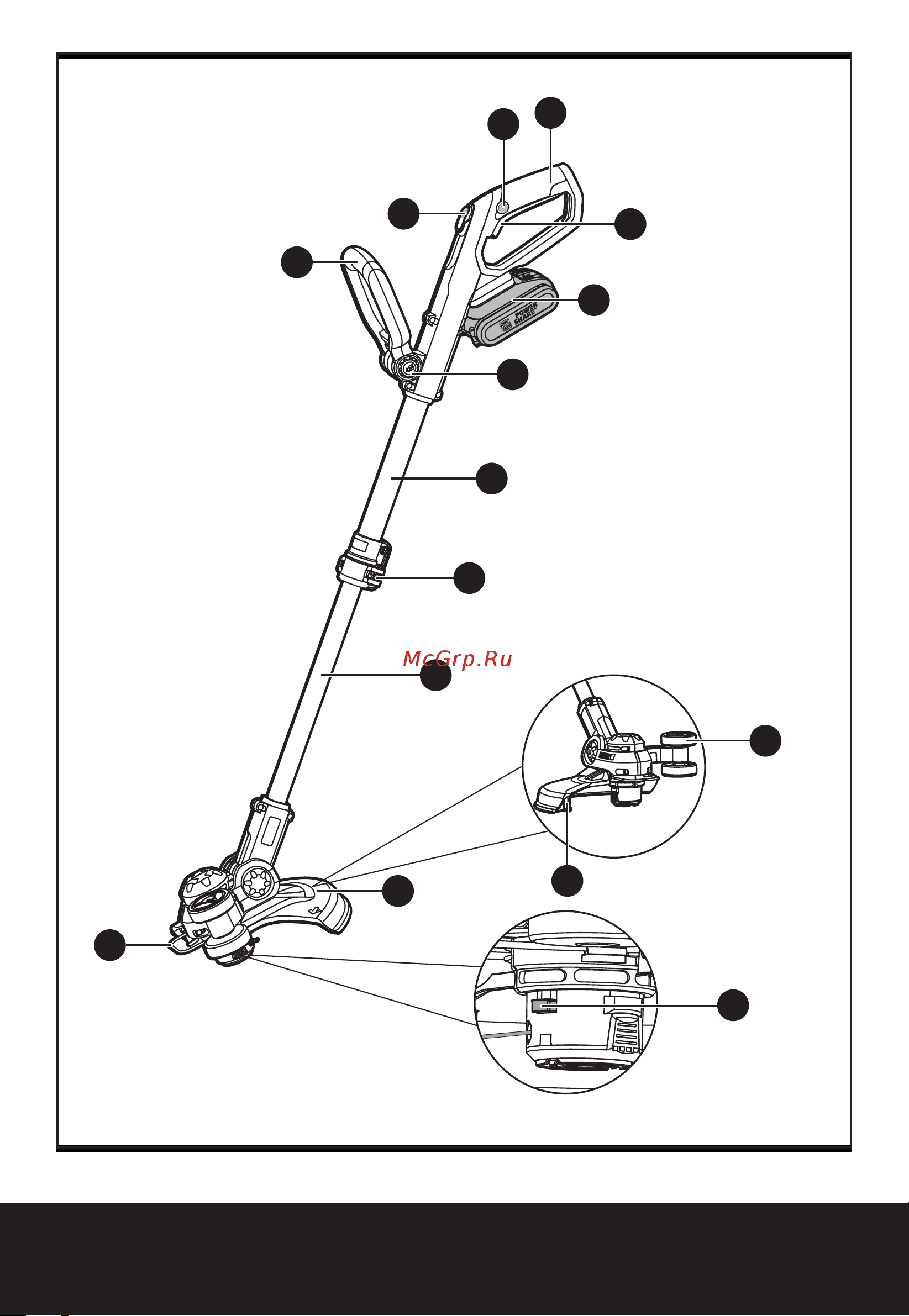 Worx 1х2.0 Ач и ЗУ WG163E.2 Инструкция к WORX WG163E.2 онлайн [3/28] 865044