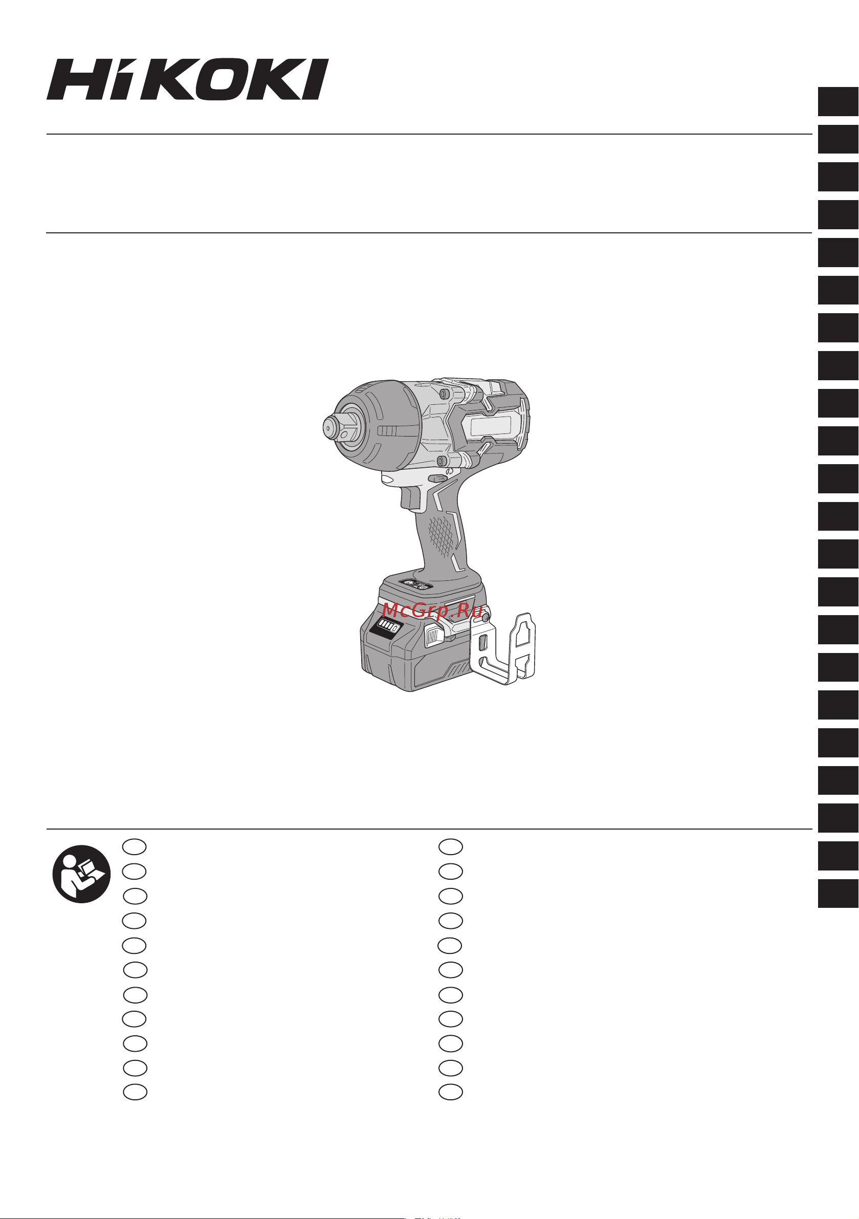 Hikoki WR36DA WR36DARGZ Инструкция к товару онлайн