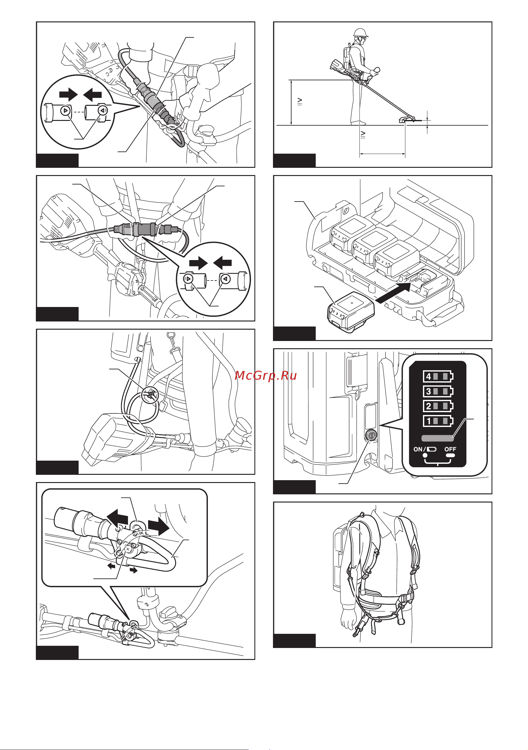 Makita LXT UR101CZ Инструкция онлайн [8/72] 865357