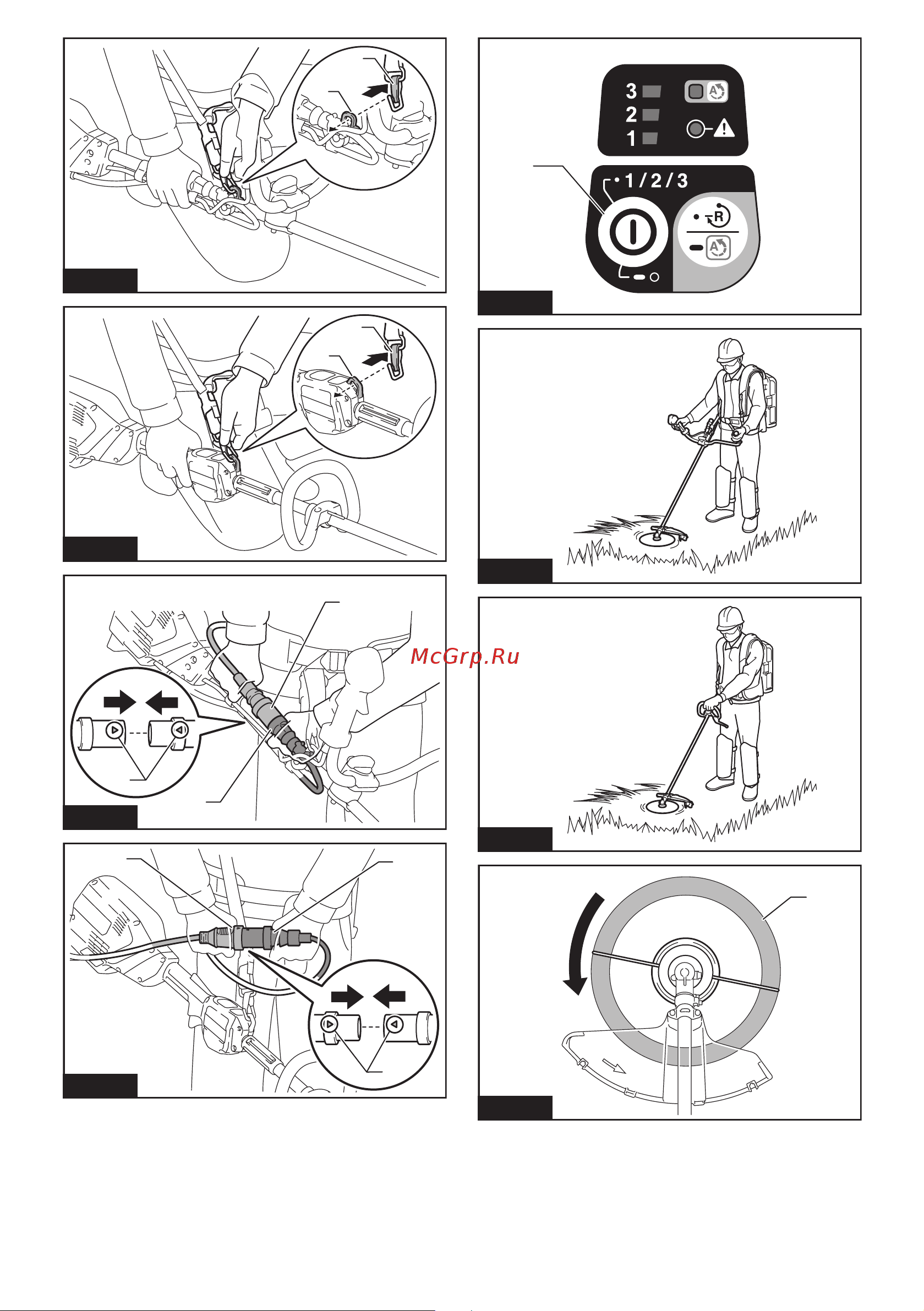 Makita LXT UR101CZ Инструкция онлайн [9/72] 865357
