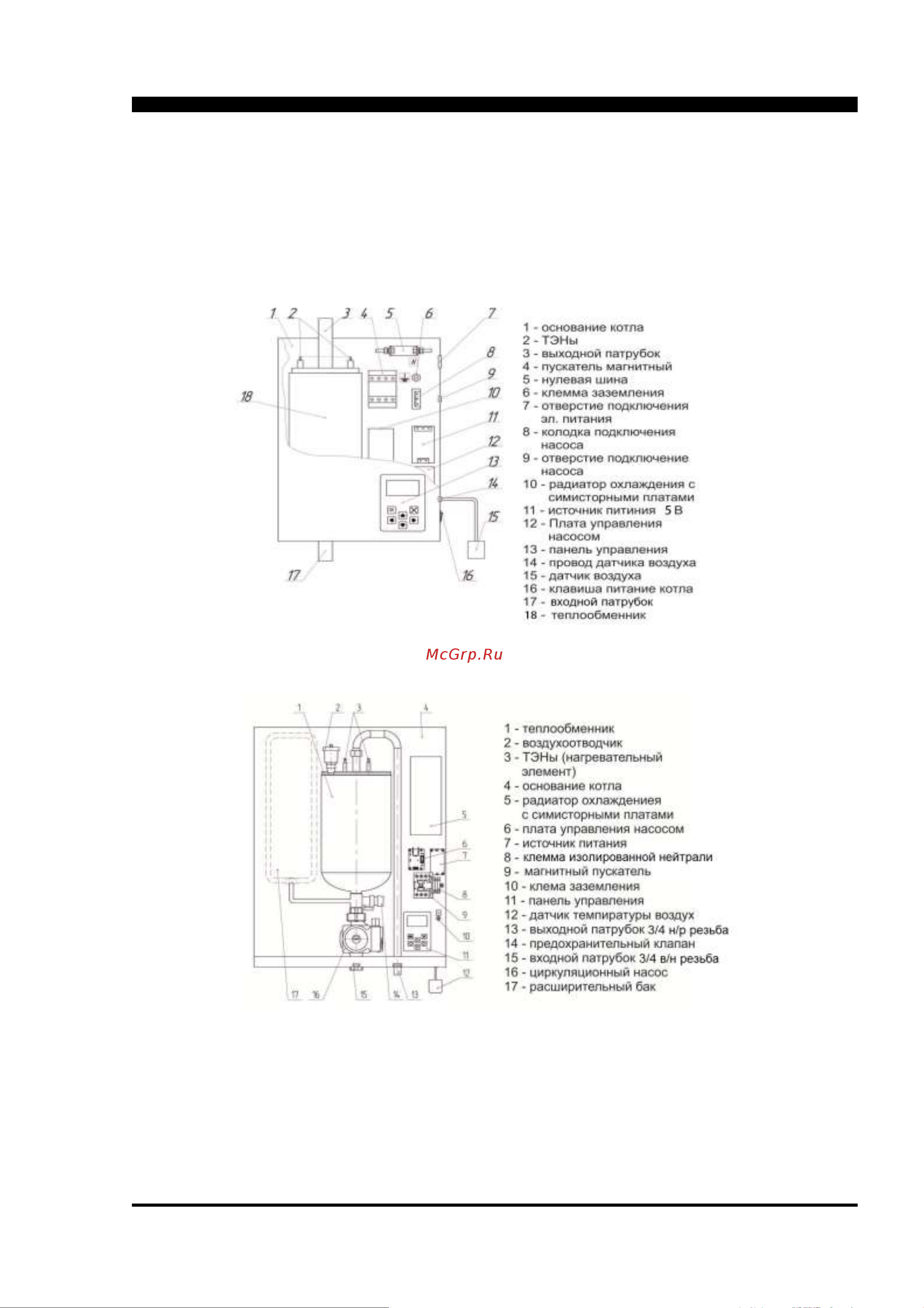 РЭКО 30 кВт 380В 30П Инструкция к Руснит РЭКО-30П 46012300001 онлайн [13/34] 865371