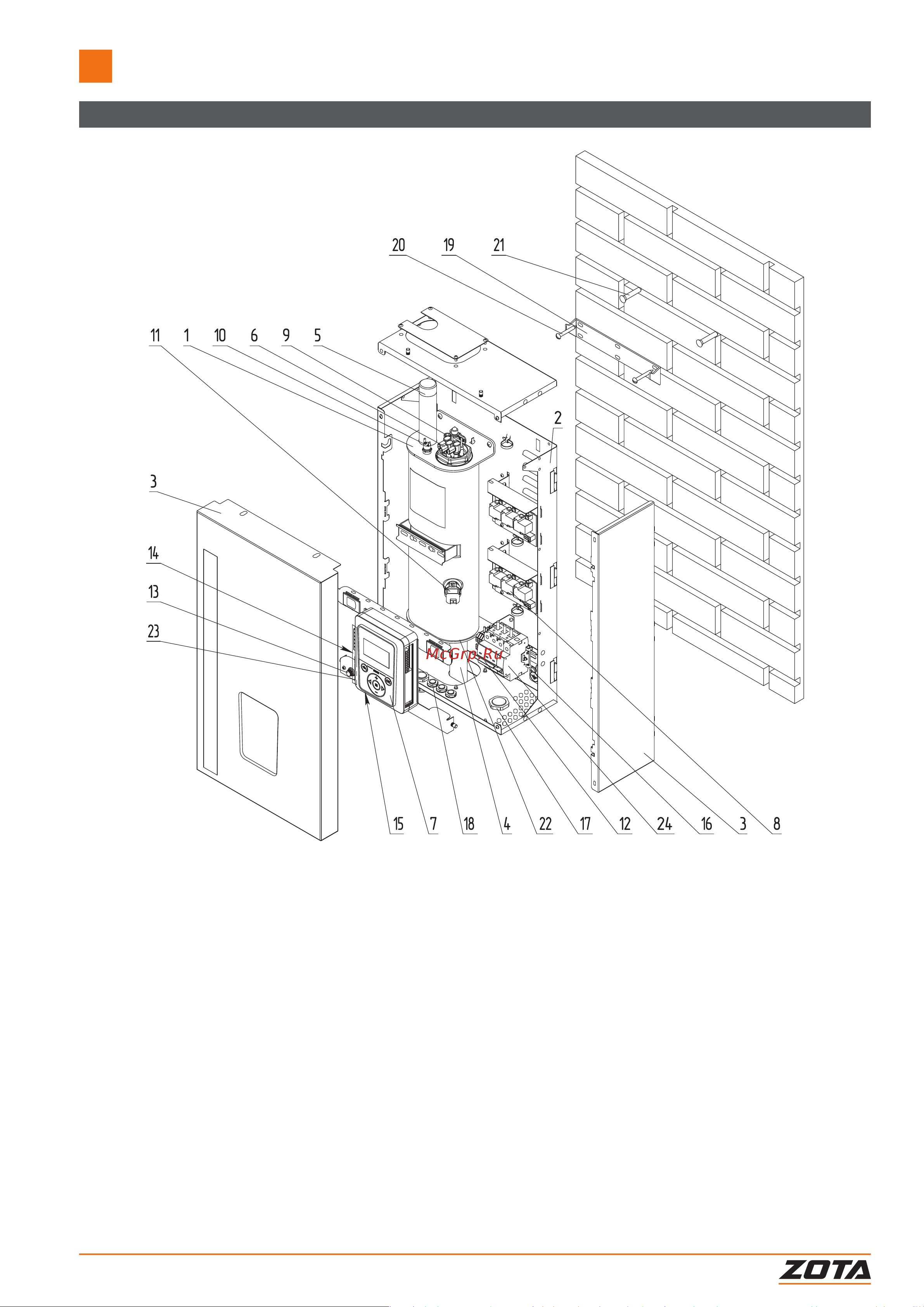 Zota 7,5 LUX-X ZL3468421007 Инструкция по эксплуатации онлайн [10/32] 865375