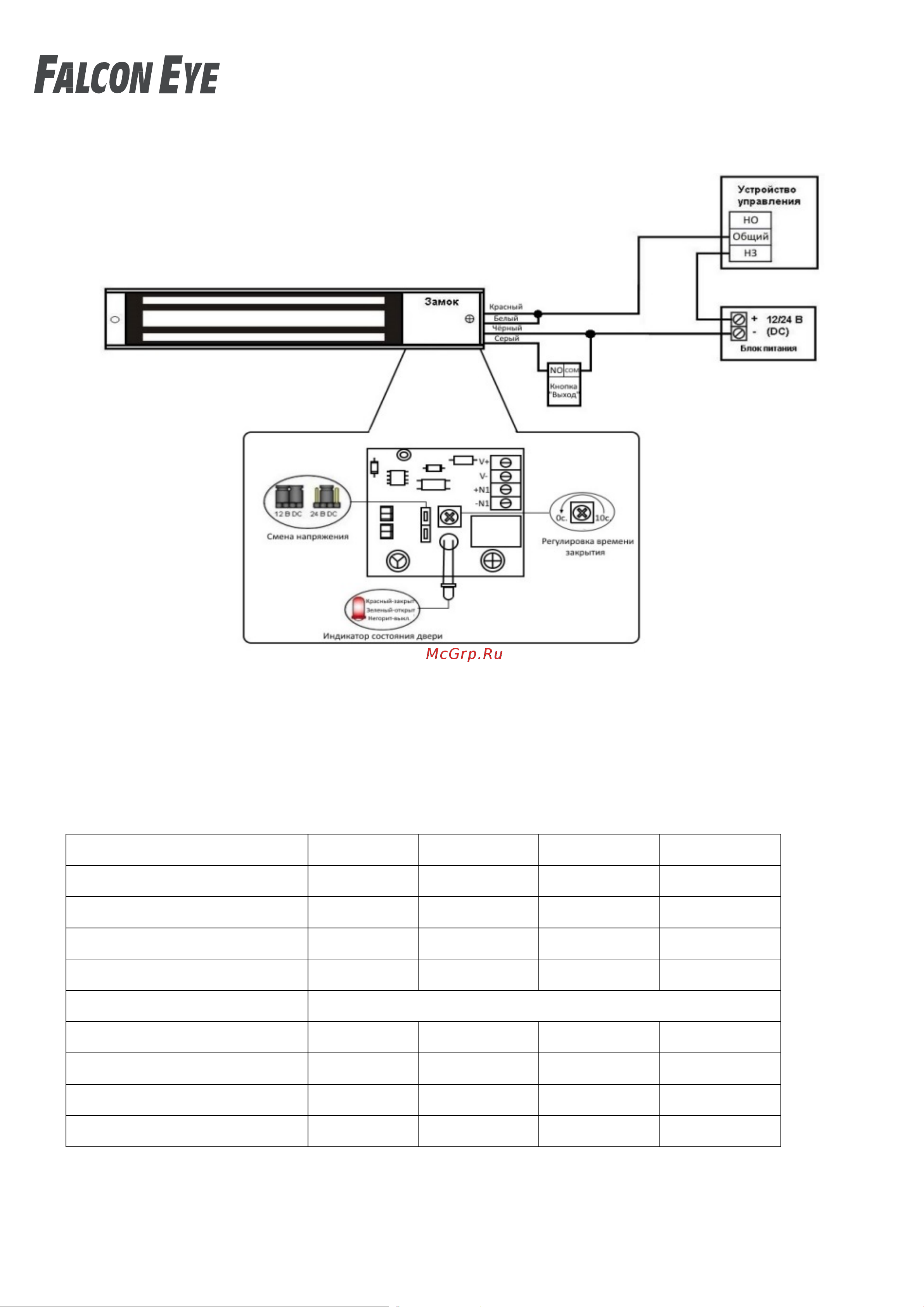 Falcon Eye FE-L350 с силой удержания на отрыв до 350 кг 00-00088888 Инстукция онлайн [6/9] 865486
