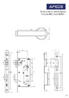 Apecs X-Code N20-(lock 85/60)-NIS/BL (56-85 мм) 31734 Чертёж