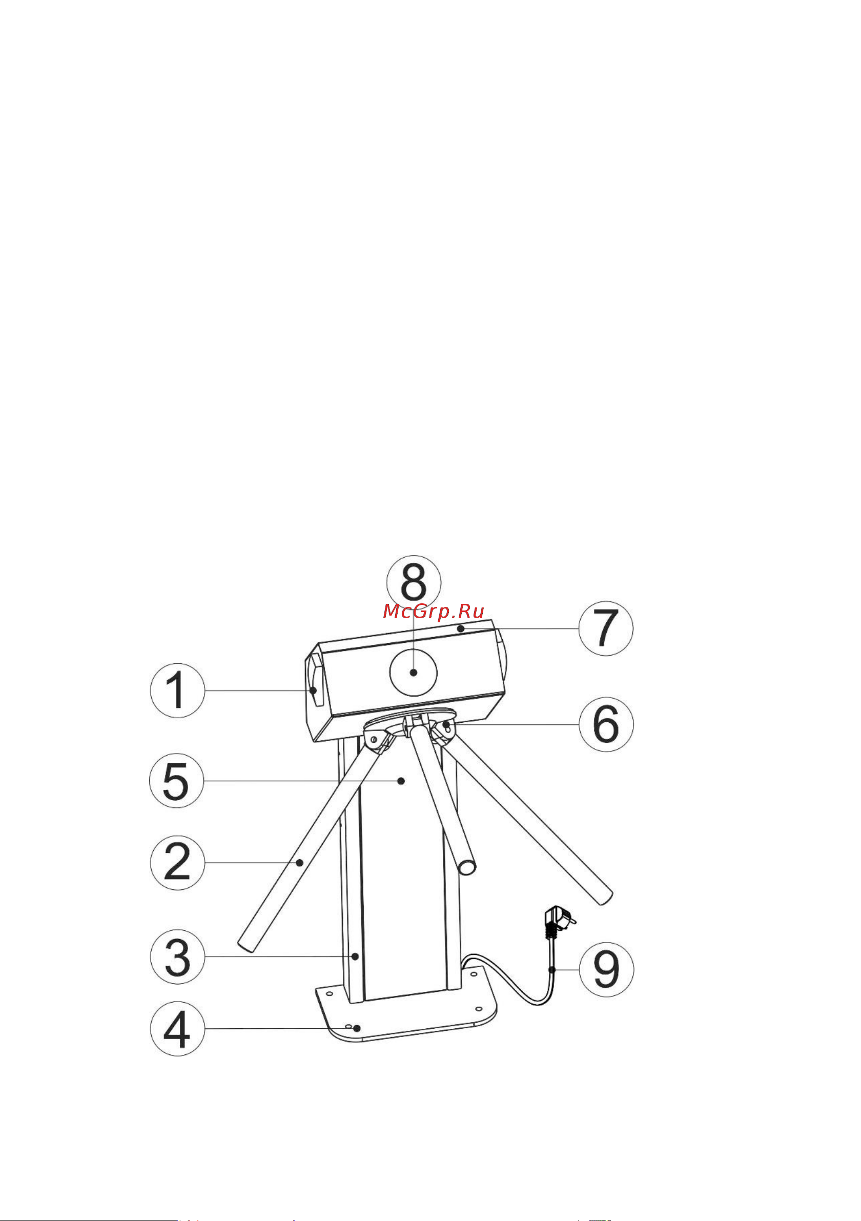 Бастион SPRUT TRIPOD-1001-EC 8861 паспорт на прибор онлайн [4/12] 865578