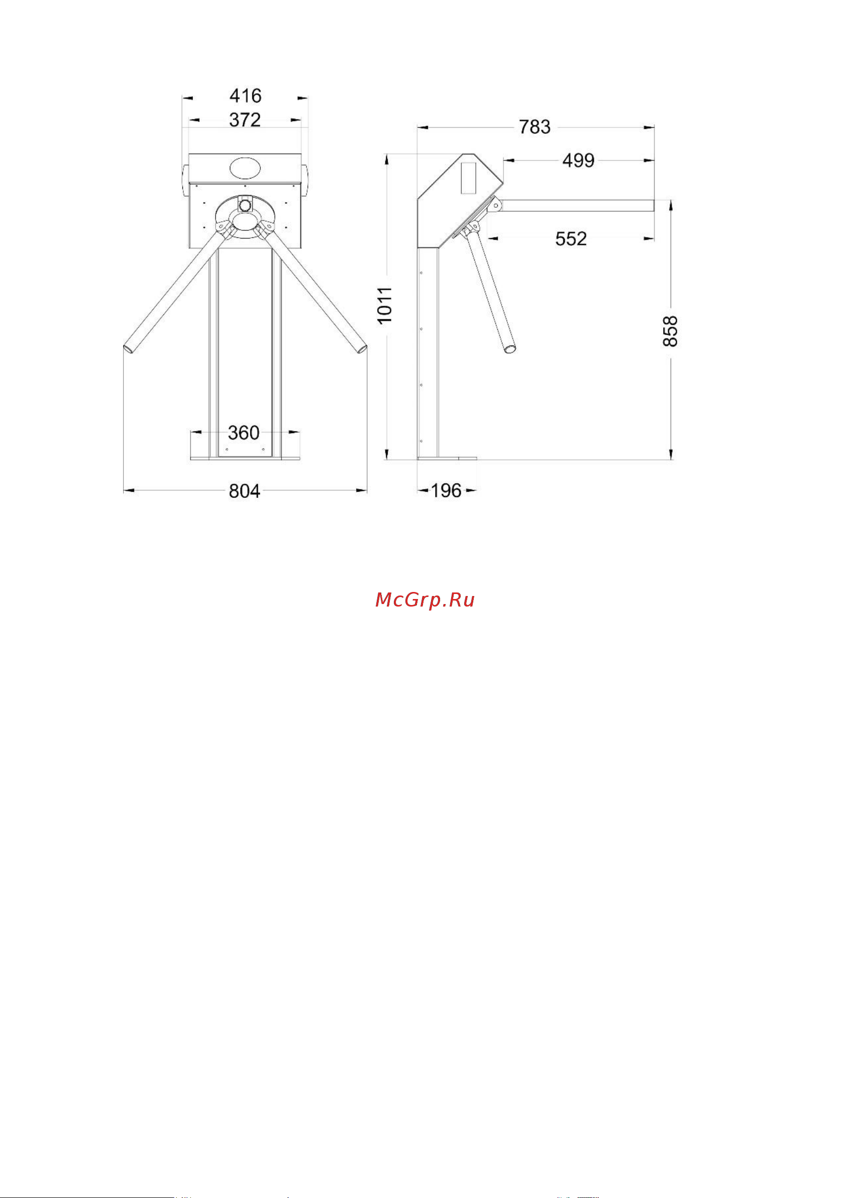 Бастион SPRUT TRIPOD-1001-EC 8861 паспорт на прибор онлайн [8/12] 865578