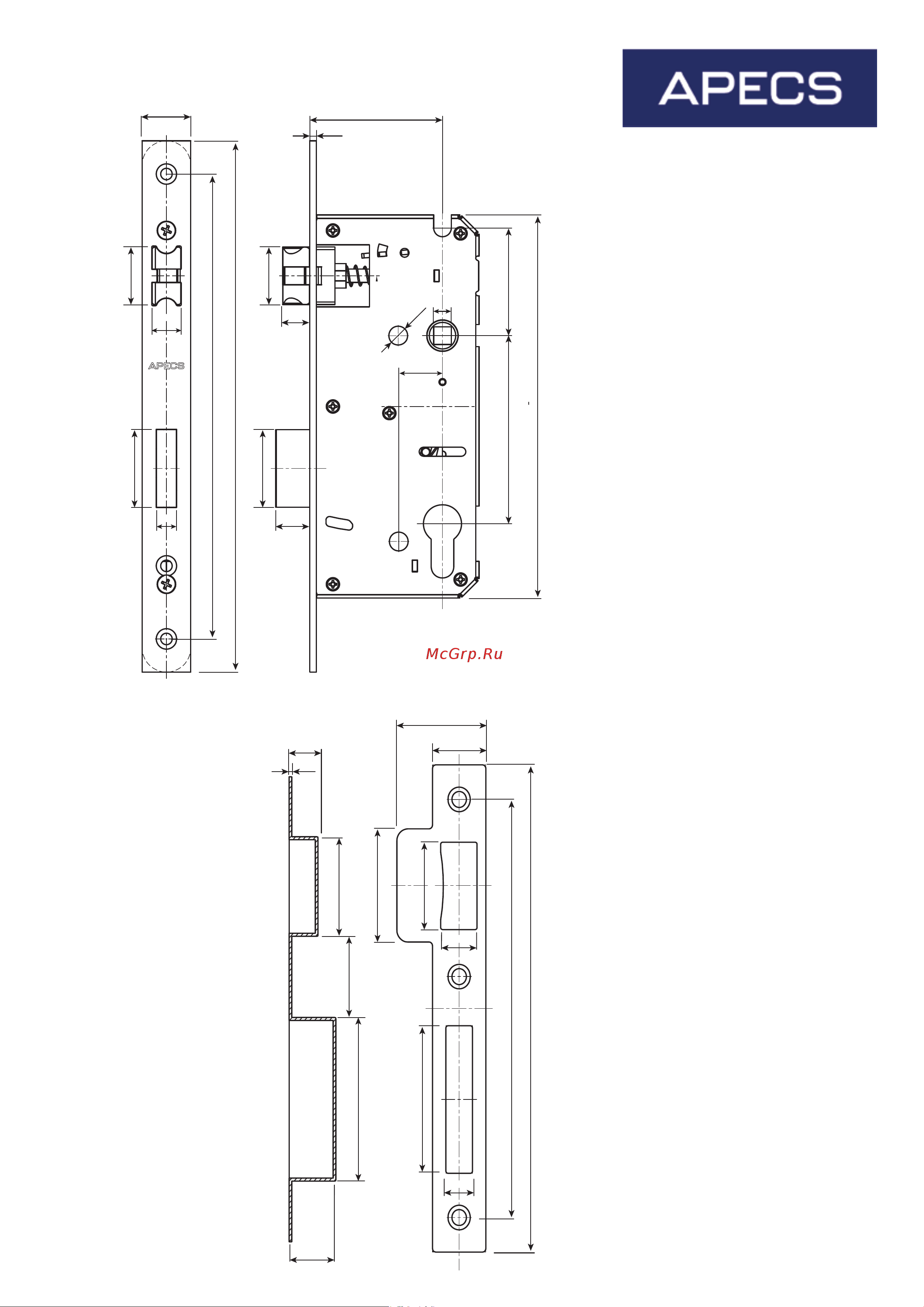 Apecs X-Code S31B-C-(lock 85/60)-NIS/BL 31732 Чертёж онлайн [3/3] 865732
