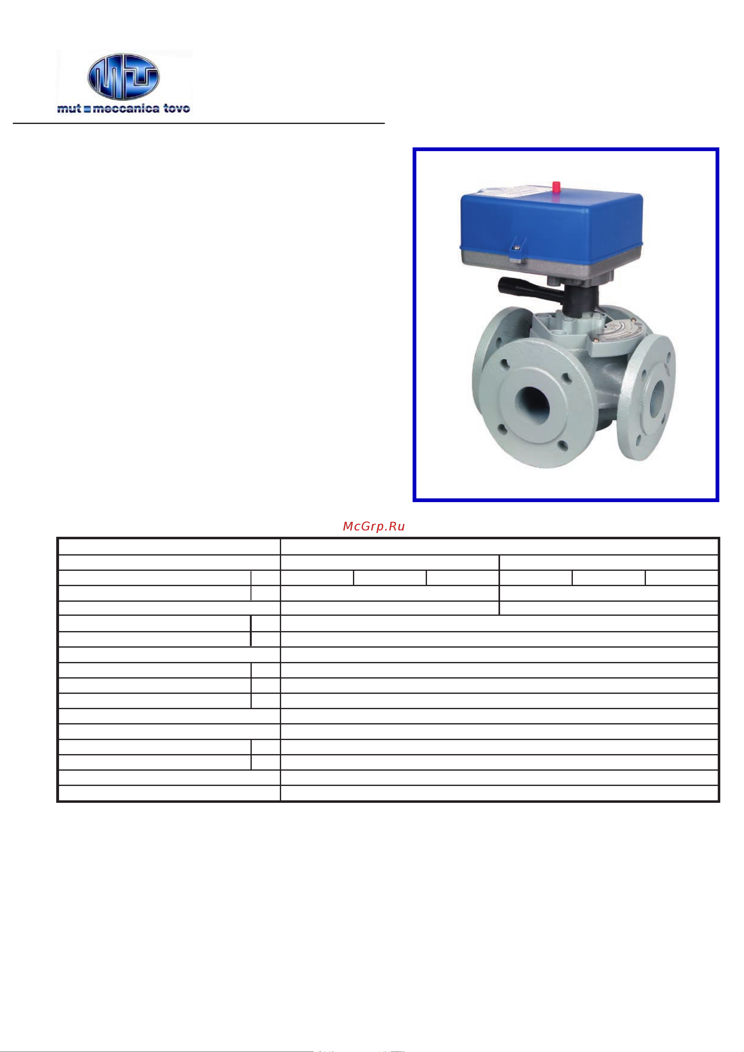 Wester M1000 3 точ. для клапанов серии 1000 - от DN 65 до DN 125 , 90 / 125 с 0-11-0098 Инструкция по эксплуатации онлайн [2/4] 865830
