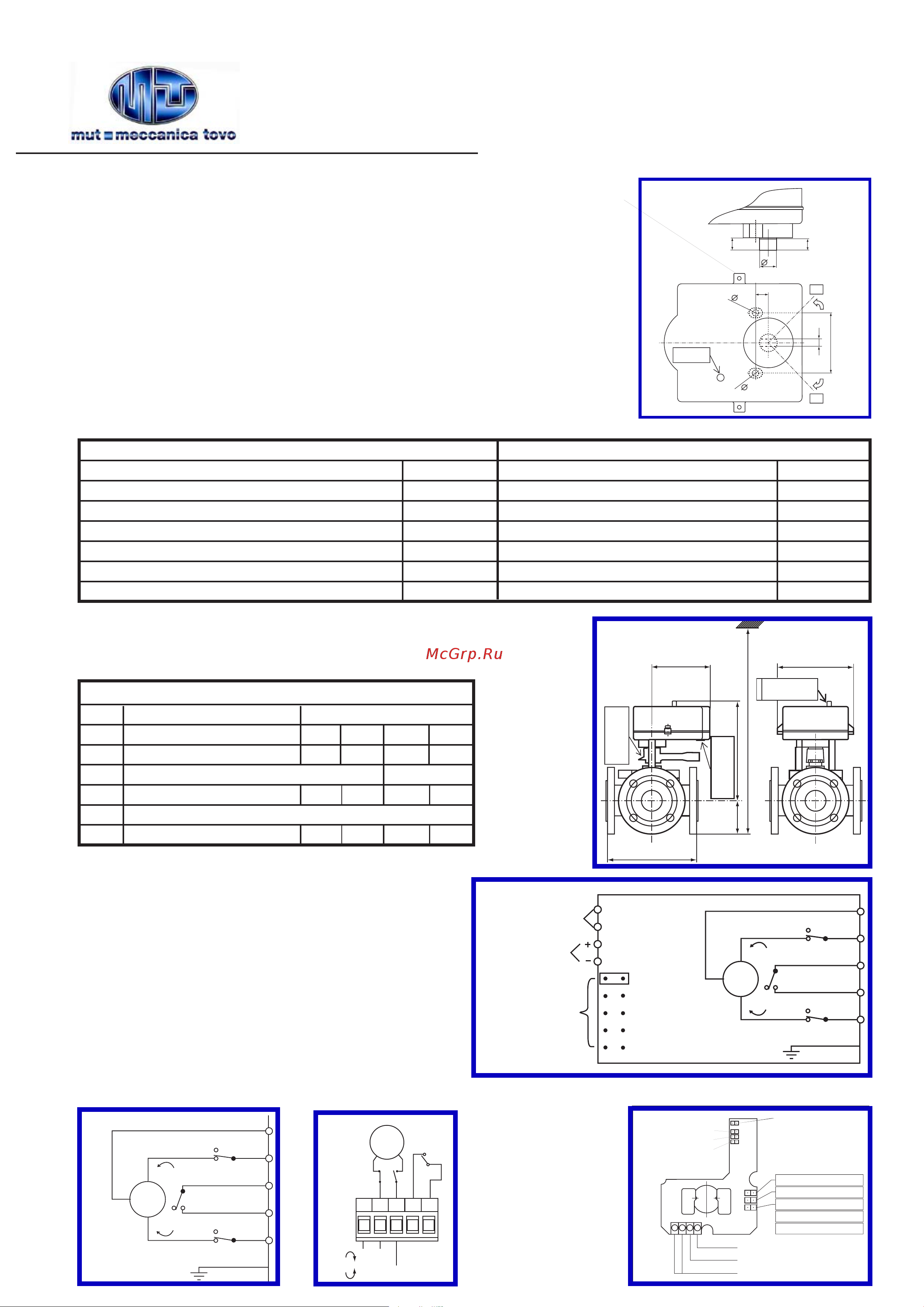 Wester M1000 3 точ. для клапанов серии 1000 - от DN 65 до DN 125 , 90 / 125 с 0-11-0098 Инструкция по эксплуатации онлайн [3/4] 865830