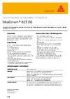 SIKA Ceram-815 EG (AB) внутри и снаружи помещений, 118/графит, ведро 2 кг 683360 техн. лист