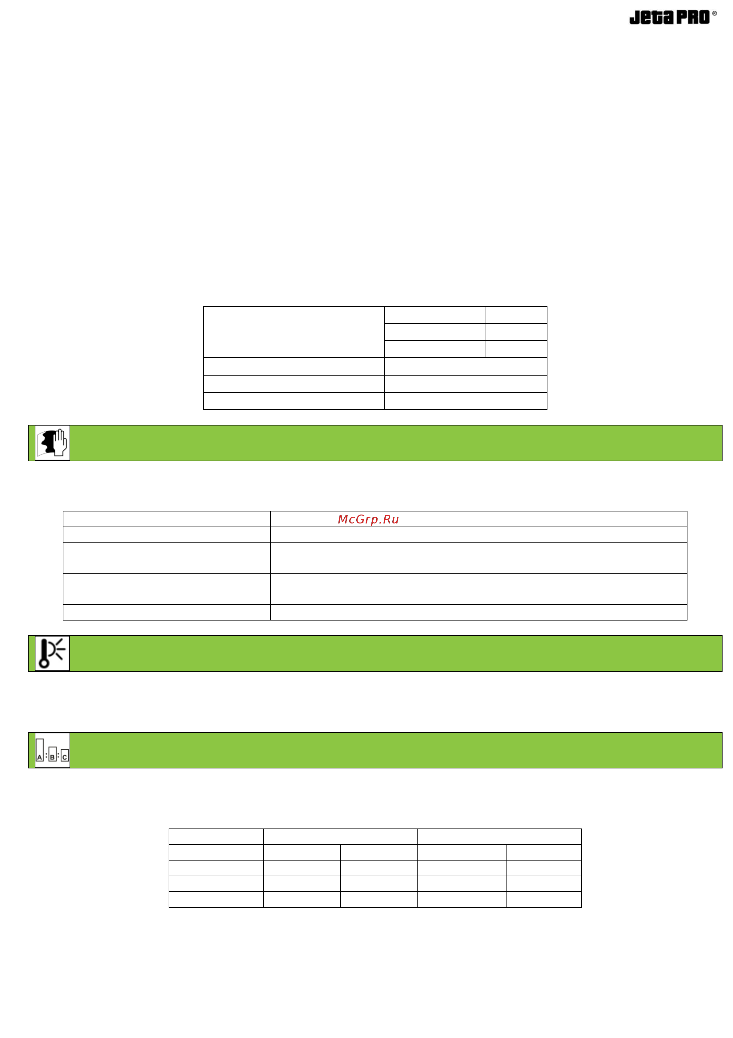 Jeta PRO 4:1 + HRD отвердитель 0,8 л + 0,2 л 5552 Инструкция к Jeta PRO 5552 онлайн