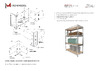 IRONMEBEL размер 10x1525x507 мм M-ДМ100301 техн. лист