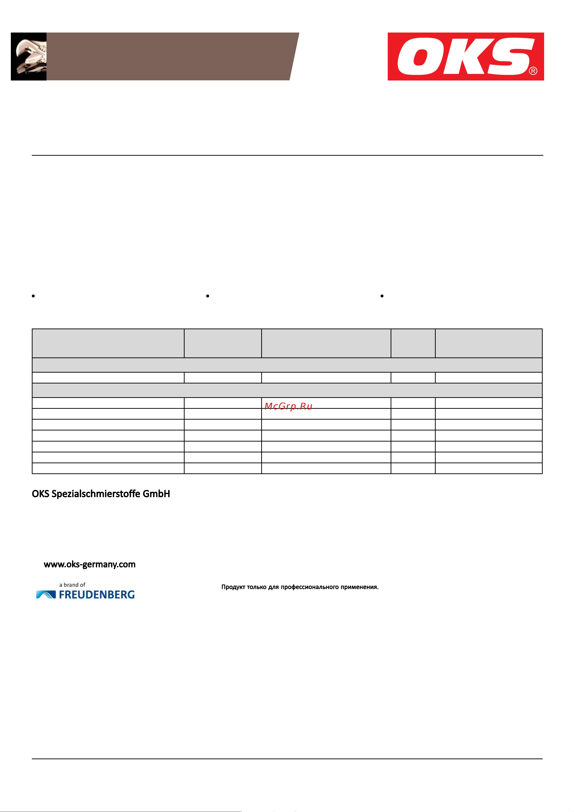Oks 1360 Банка, 1л 270041 Техническое описание онлайн [2/2] 867204