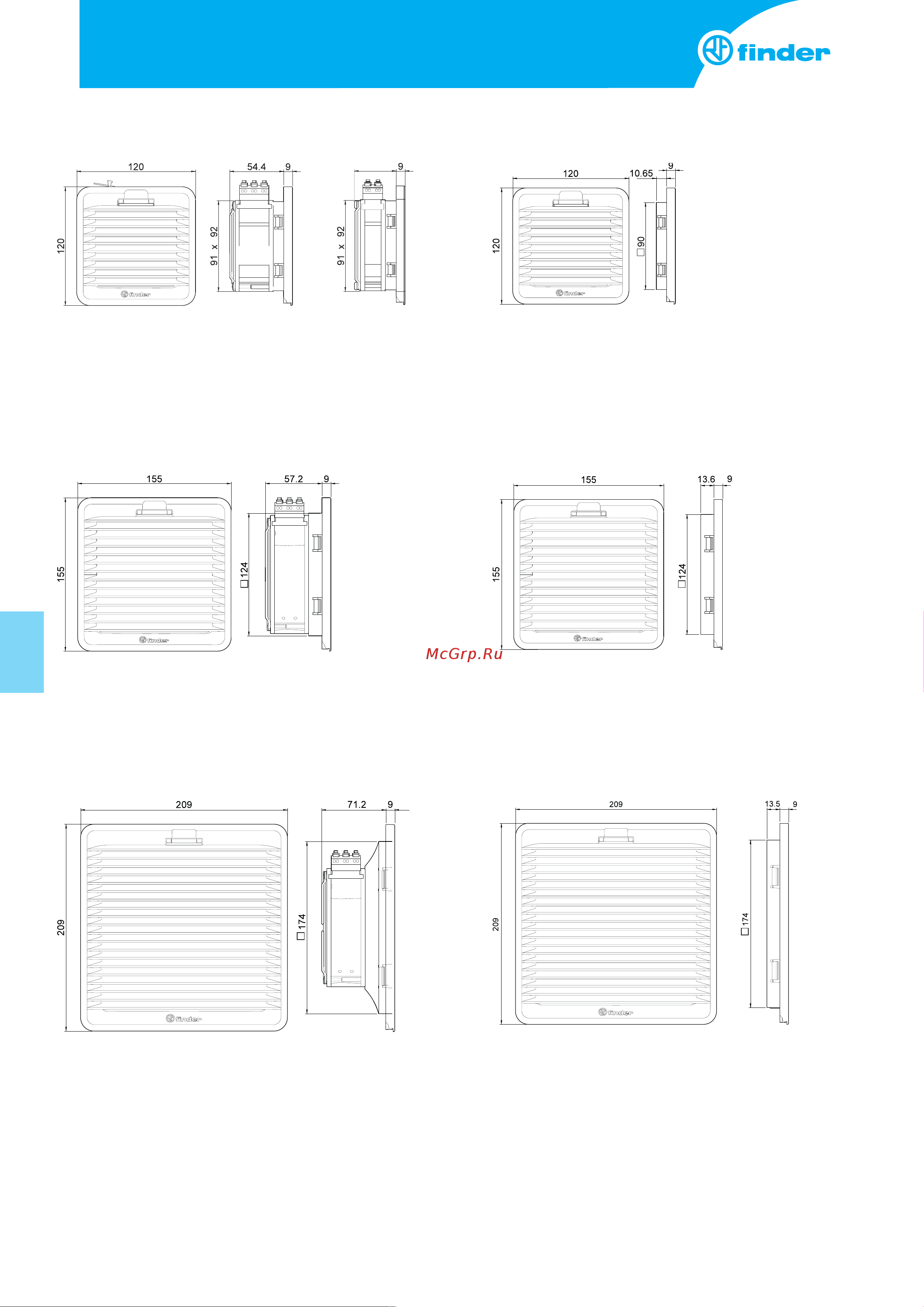 Finder 7F0200004000 Фильтр 7F онлайн [14/17] 867210