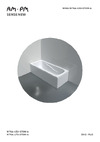 AM.PM Sense New A0 150x70 см W76A-150-070W-A инструкция
