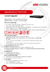 Hikvision DS-7732NXI-K4/16P с poe и технологией acusense АВ5090246 Паспорт