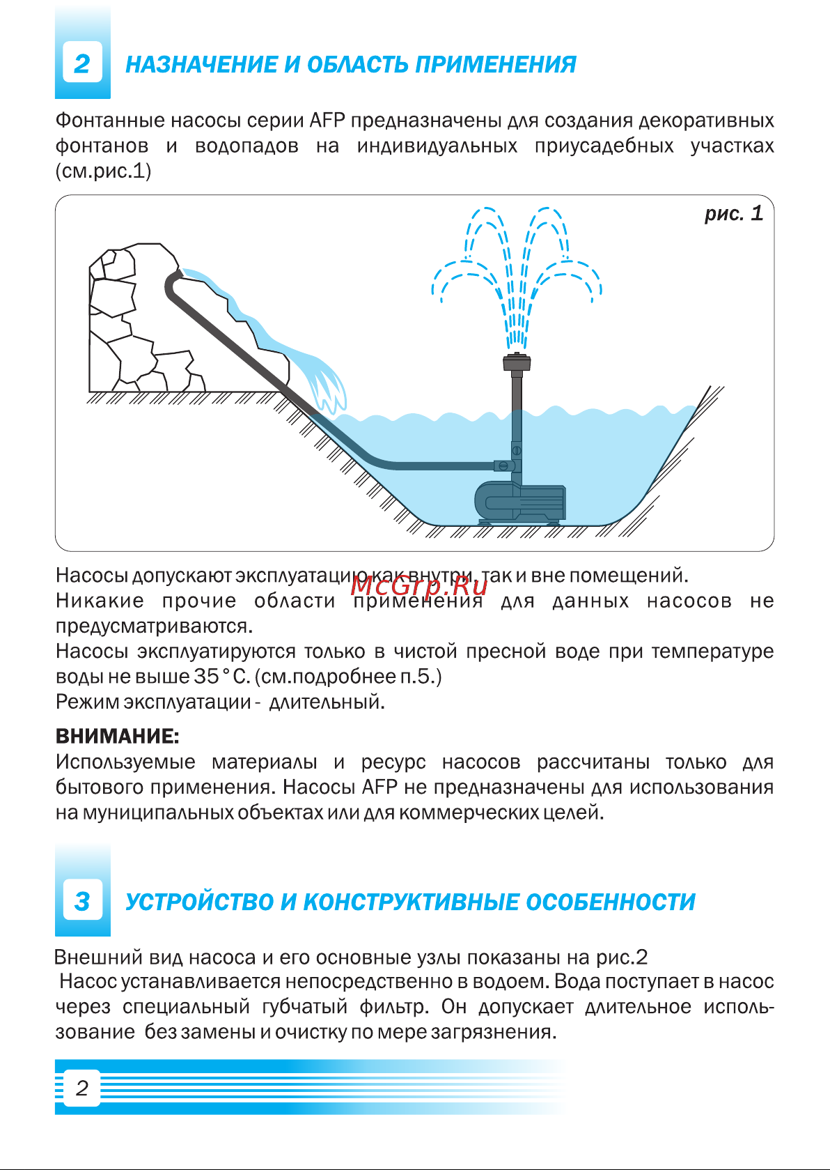 Aquario AFP-50 1350 Расширенное описание онлайн [4/16] 867498
