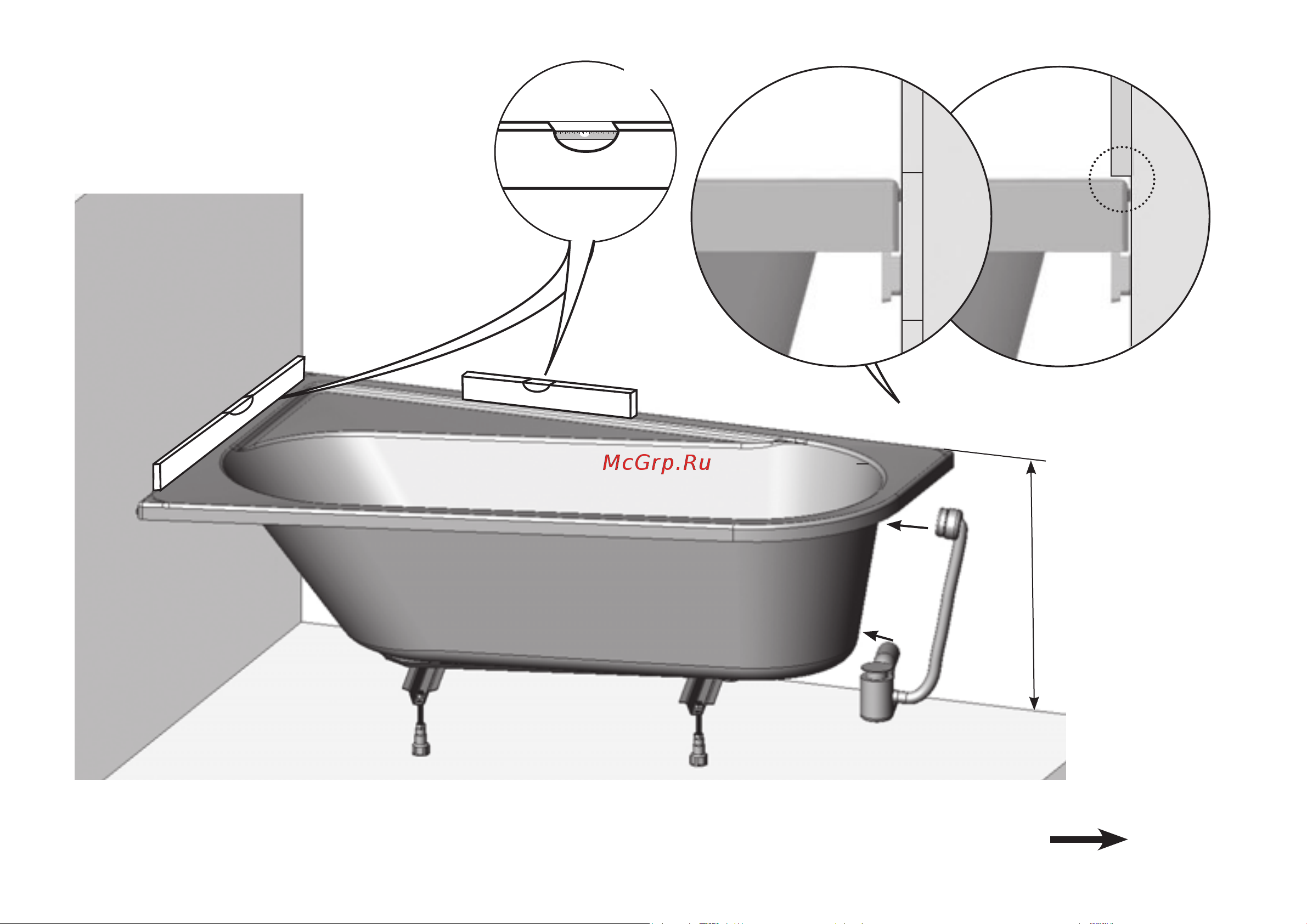 Ravak Chrome 160х105 см, правая CA61000000 Инструкция к Ravak Chrome CA61000000 онлайн [16/32] 867535